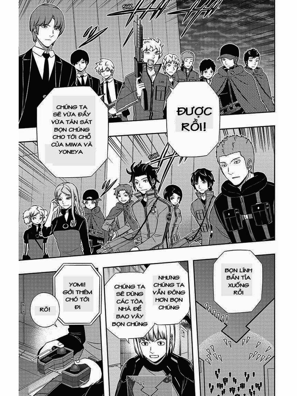 Truyện Tranh Kỷ Nguyên Trigger - World Trigger trang 7