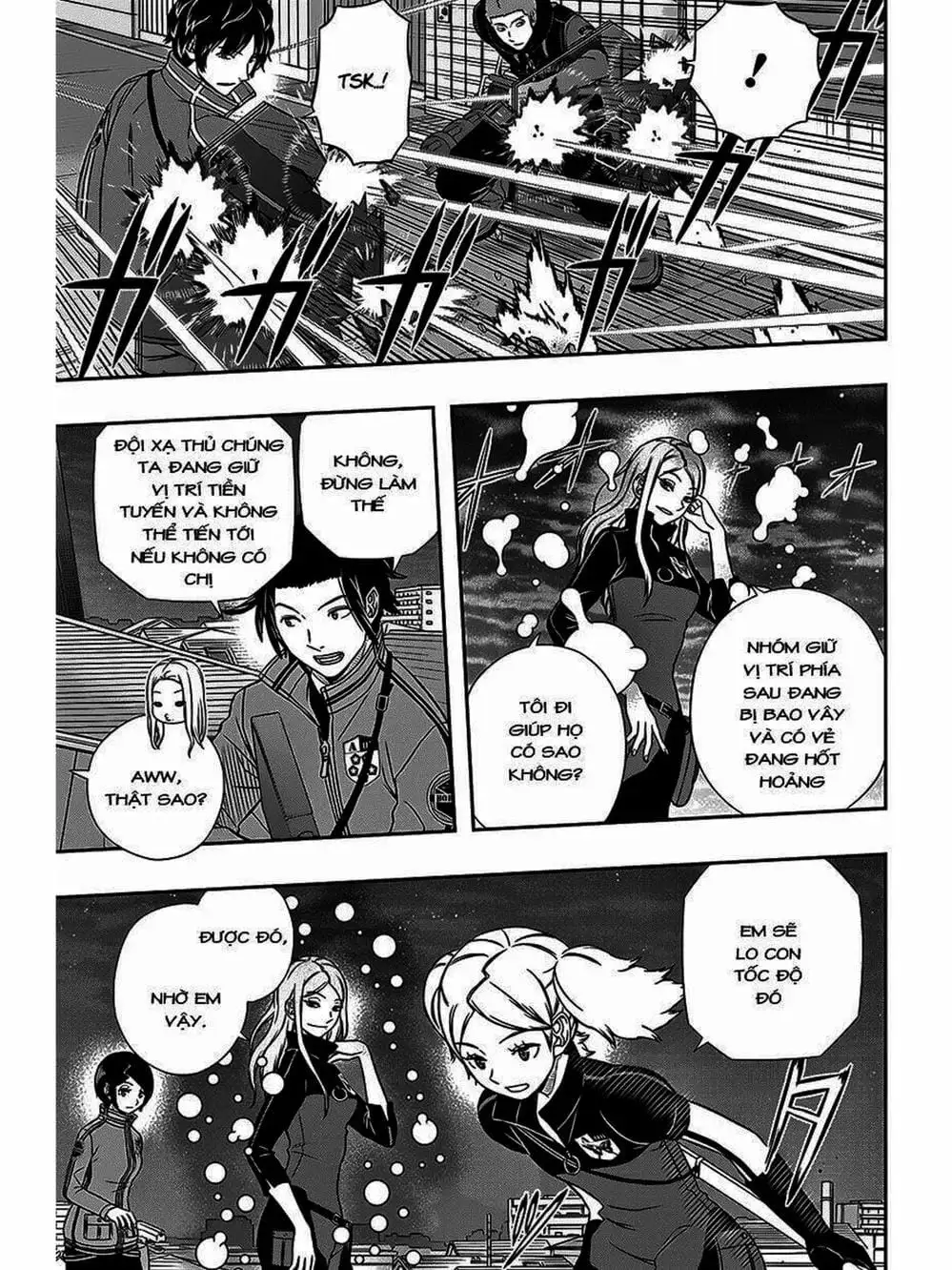 Truyện Tranh Kỷ Nguyên Trigger - World Trigger trang 7