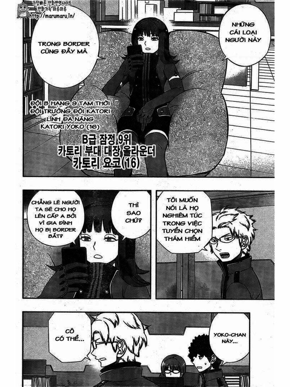 Truyện Tranh Kỷ Nguyên Trigger - World Trigger trang 7