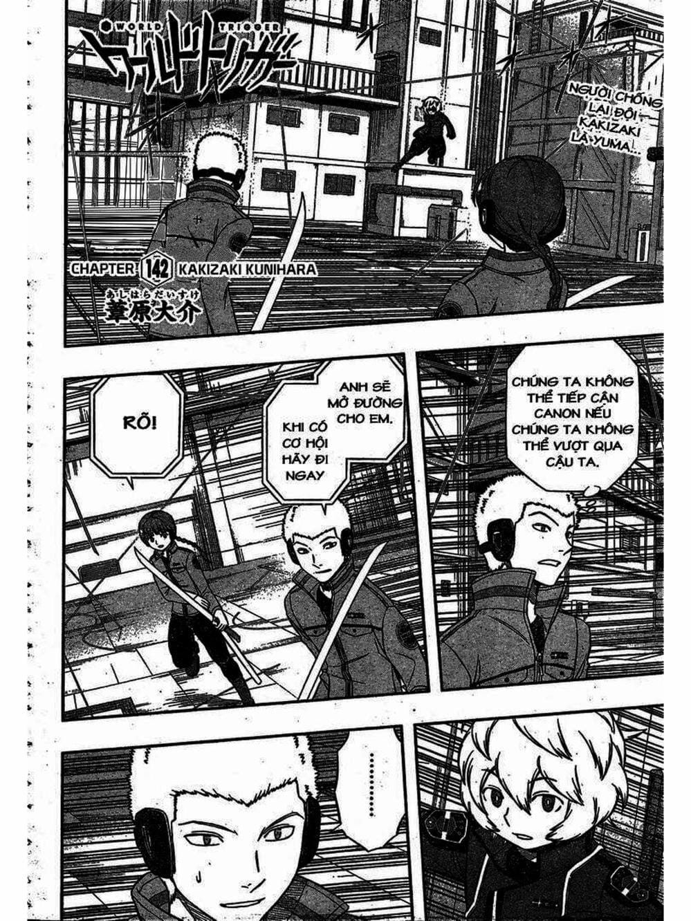 Truyện Tranh Kỷ Nguyên Trigger - World Trigger trang 7