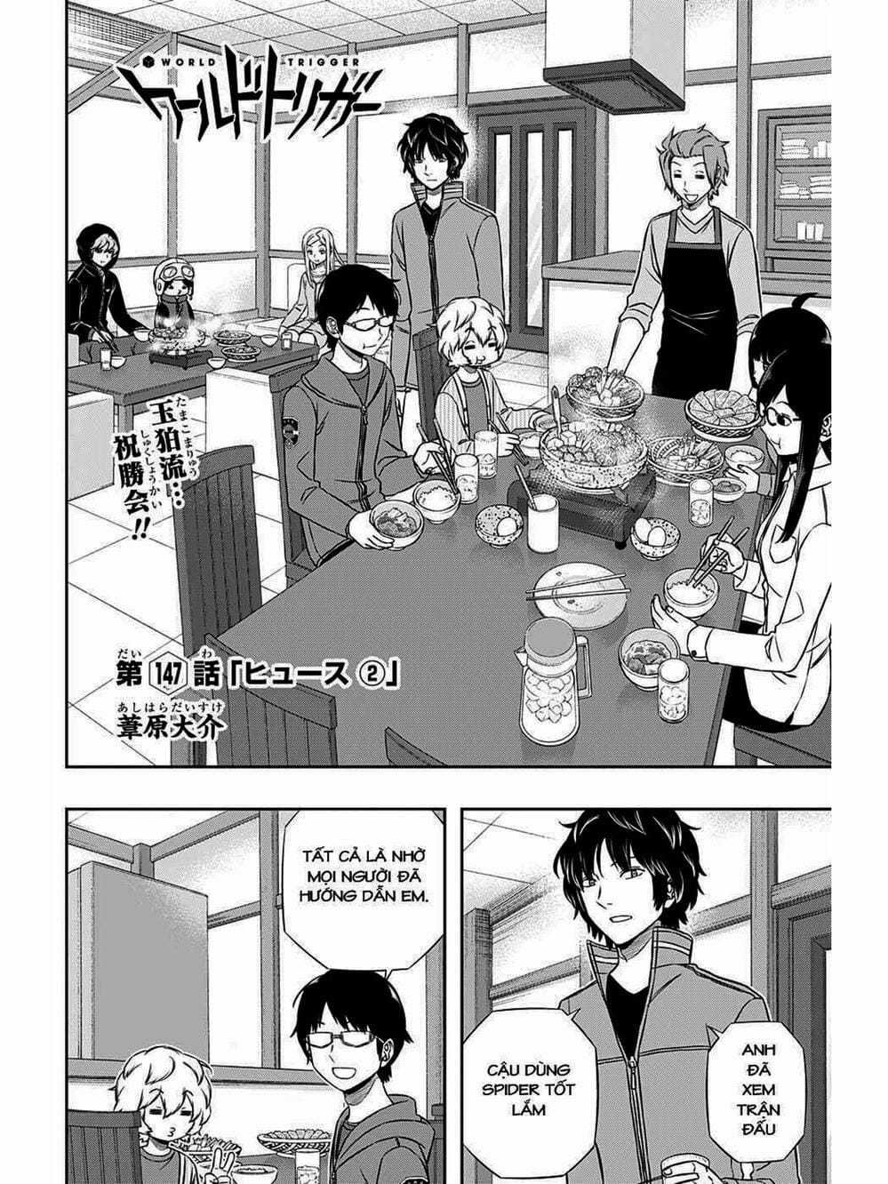 Truyện Tranh Kỷ Nguyên Trigger - World Trigger trang 7