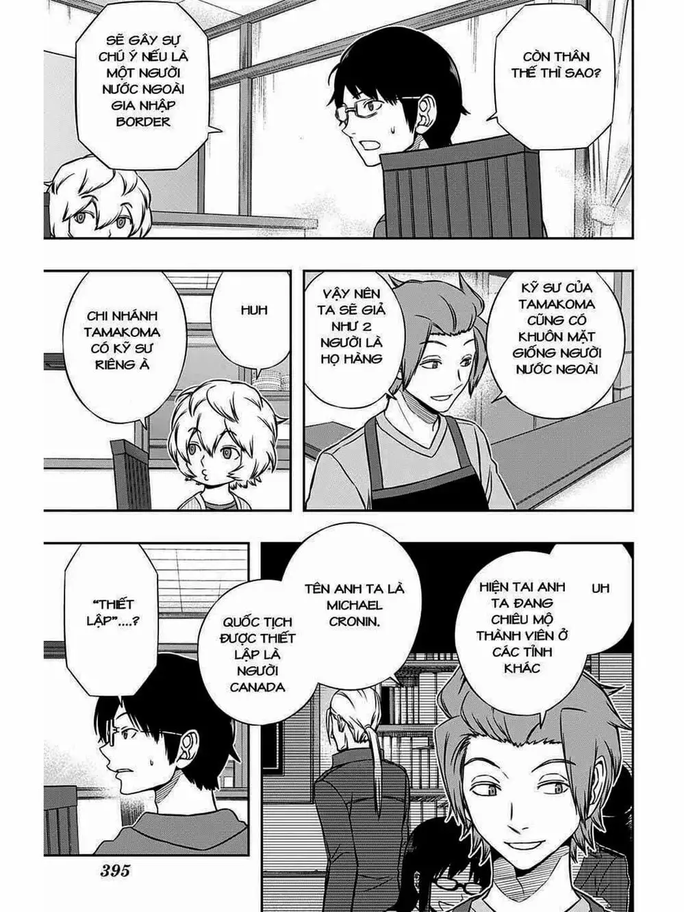 Truyện Tranh Kỷ Nguyên Trigger - World Trigger trang 7