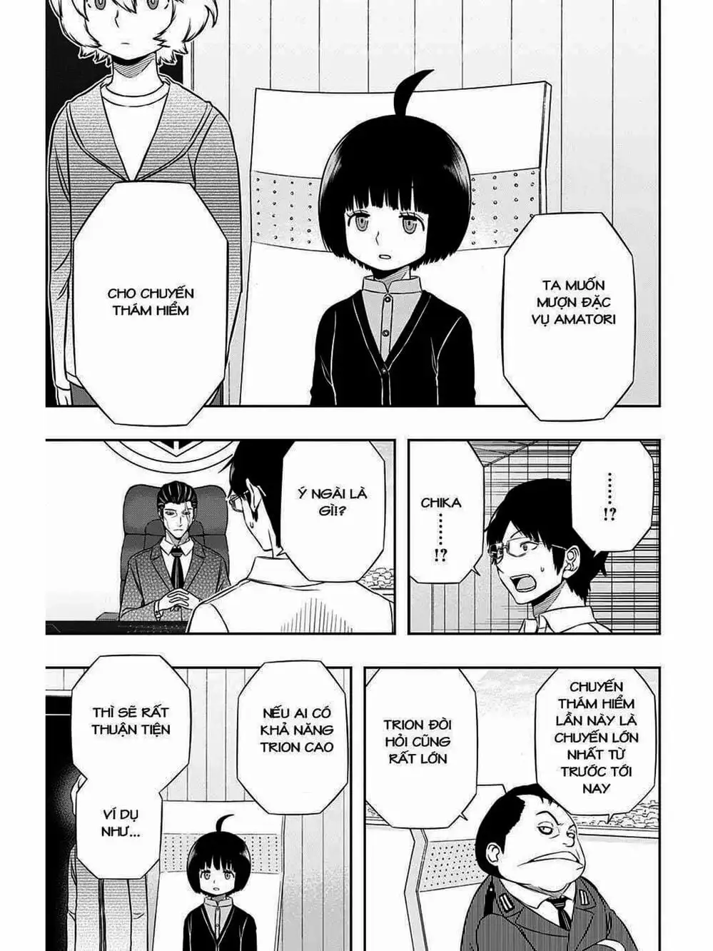 Truyện Tranh Kỷ Nguyên Trigger - World Trigger trang 7