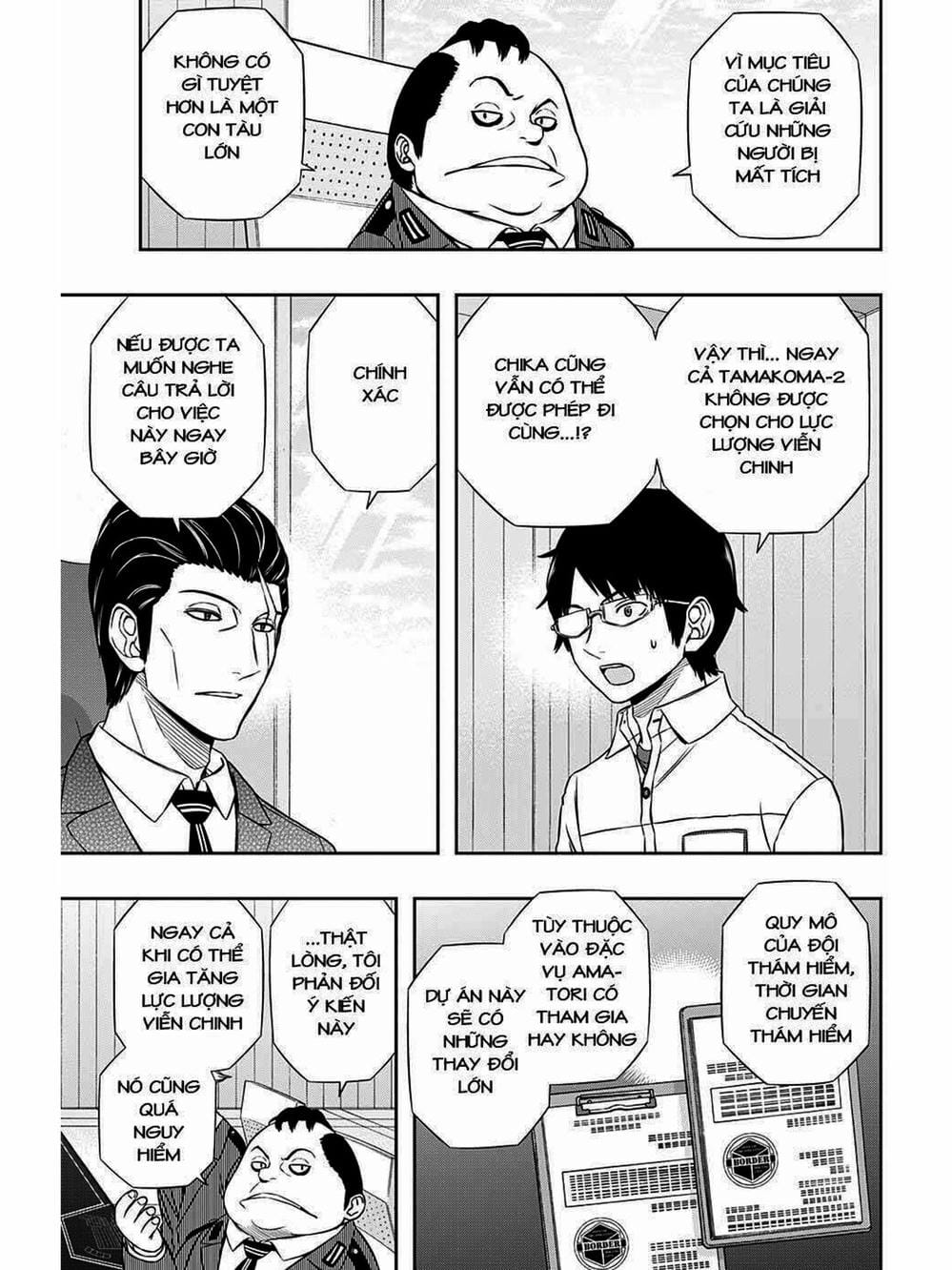 Truyện Tranh Kỷ Nguyên Trigger - World Trigger trang 7