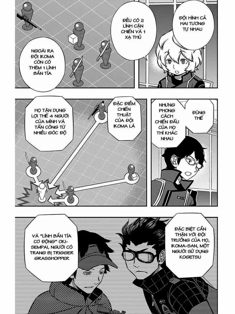 Truyện Tranh Kỷ Nguyên Trigger - World Trigger trang 7