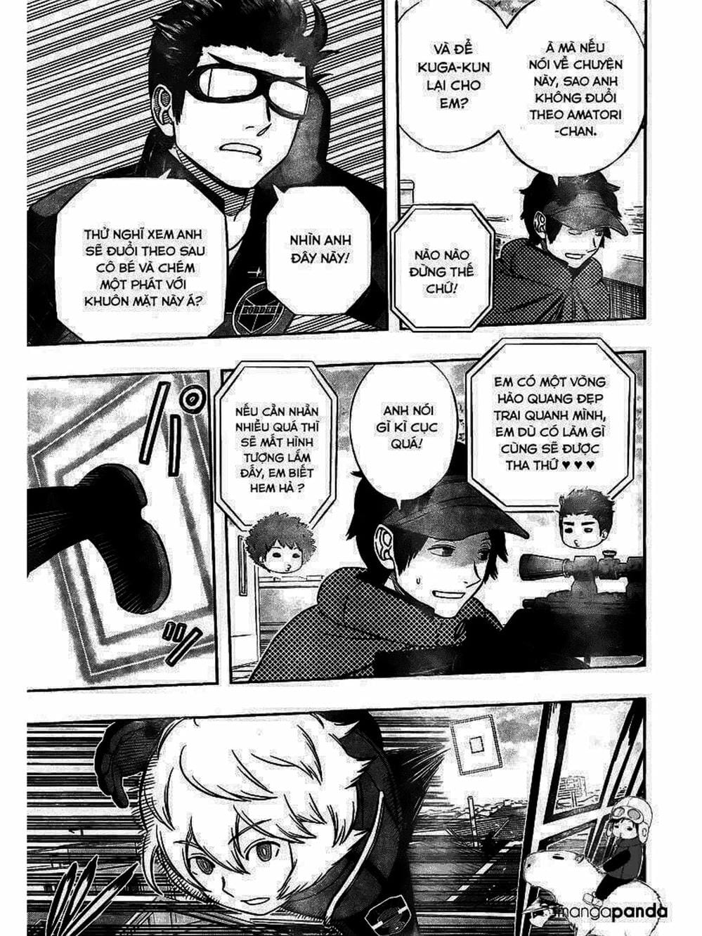 Truyện Tranh Kỷ Nguyên Trigger - World Trigger trang 7