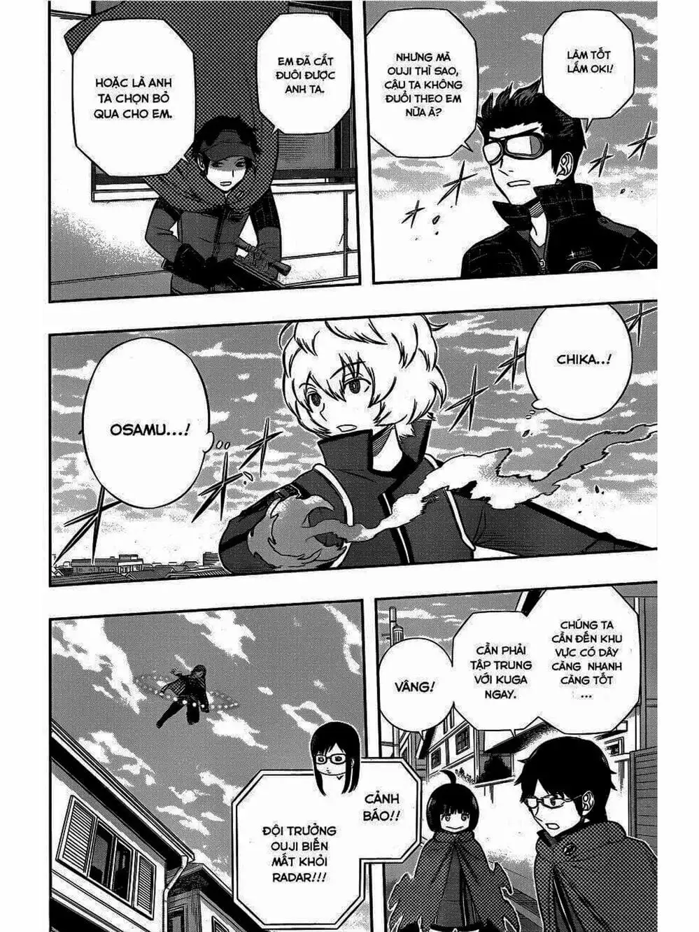Truyện Tranh Kỷ Nguyên Trigger - World Trigger trang 7