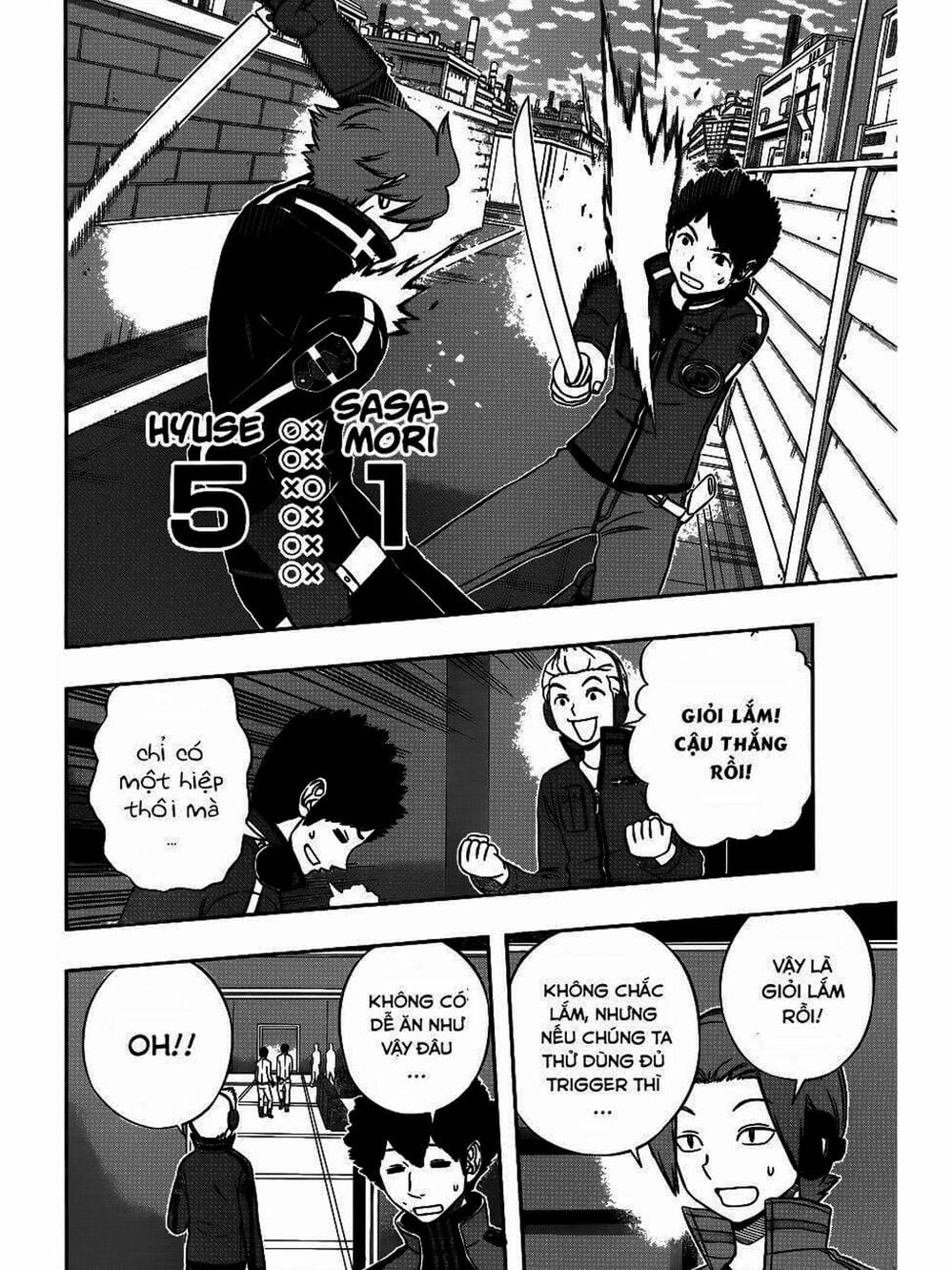 Truyện Tranh Kỷ Nguyên Trigger - World Trigger trang 7