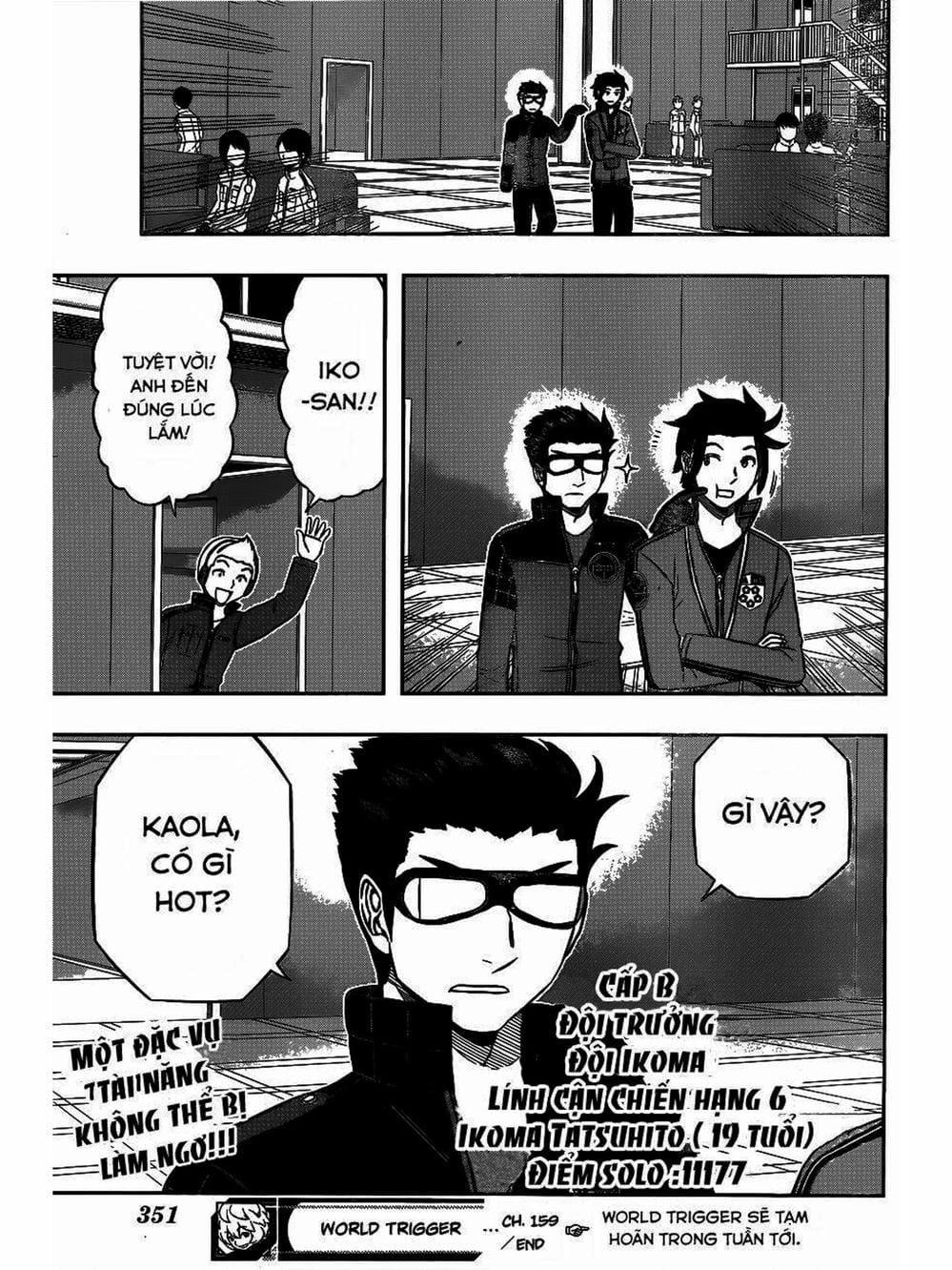 Truyện Tranh Kỷ Nguyên Trigger - World Trigger trang 7