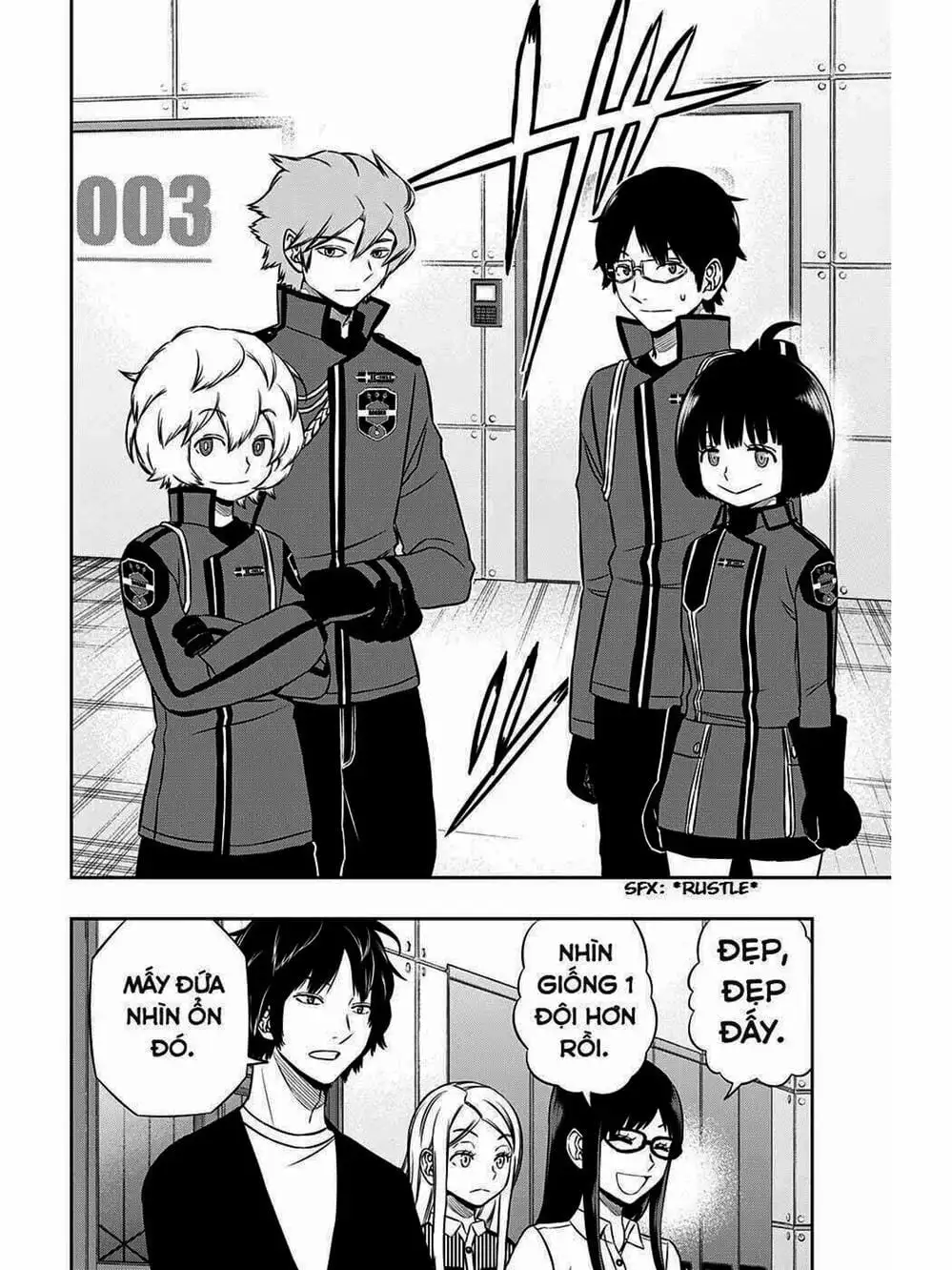 Truyện Tranh Kỷ Nguyên Trigger - World Trigger trang 7