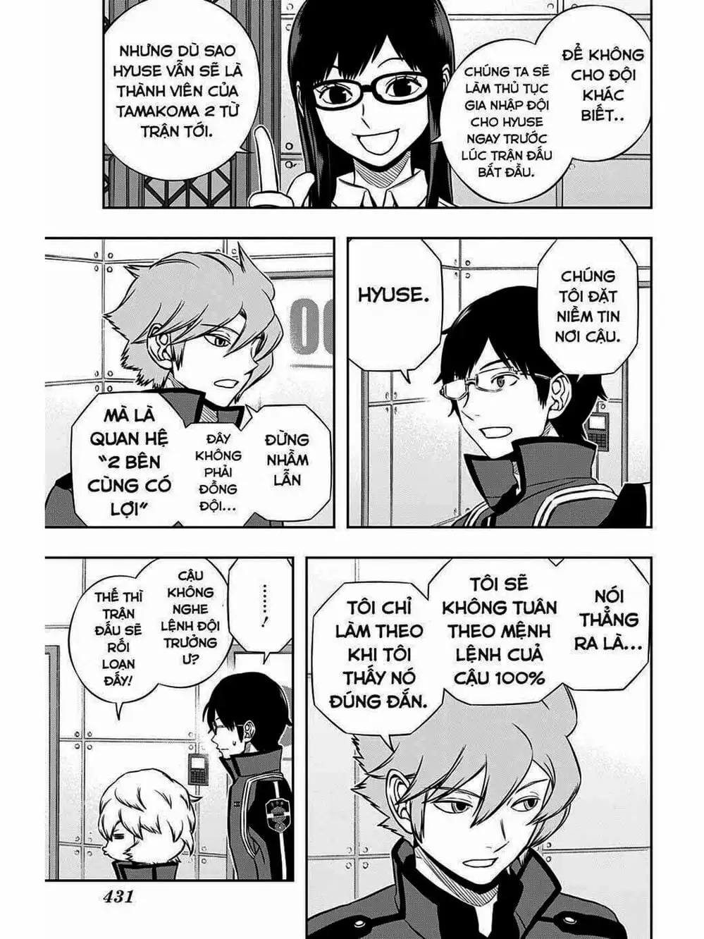 Truyện Tranh Kỷ Nguyên Trigger - World Trigger trang 7