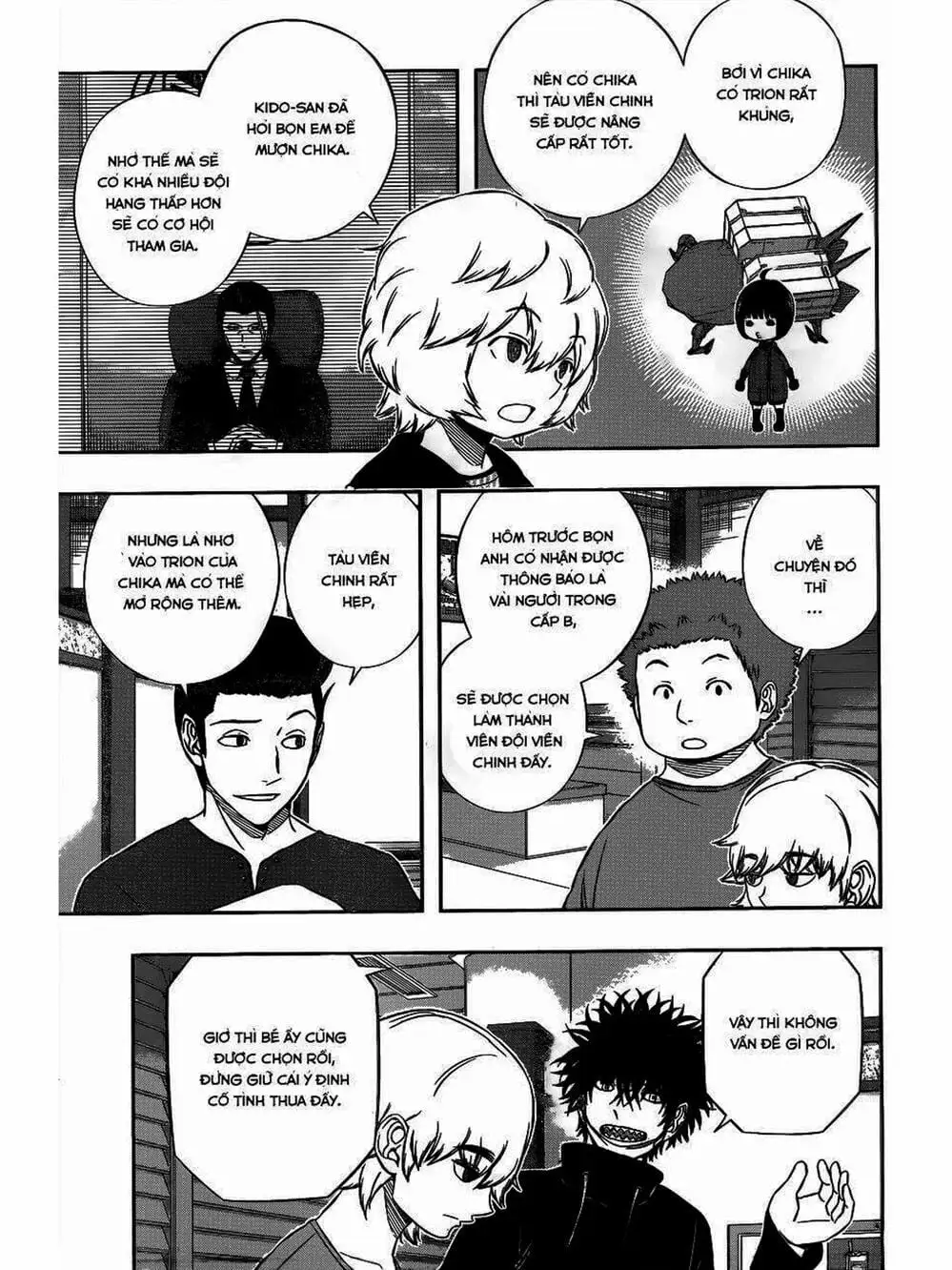 Truyện Tranh Kỷ Nguyên Trigger - World Trigger trang 7