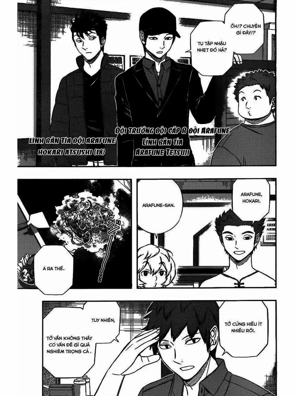 Truyện Tranh Kỷ Nguyên Trigger - World Trigger trang 7