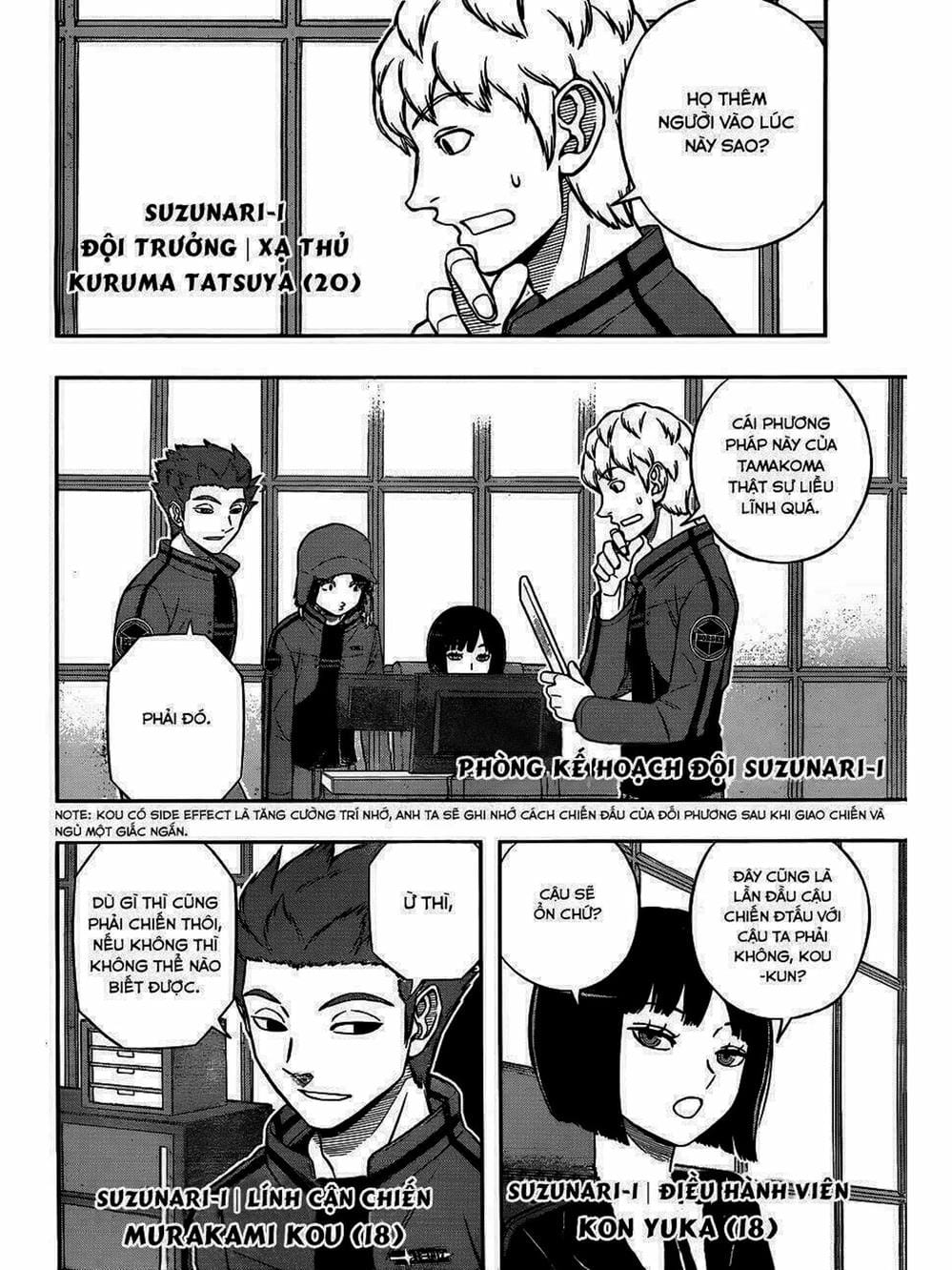 Truyện Tranh Kỷ Nguyên Trigger - World Trigger trang 7