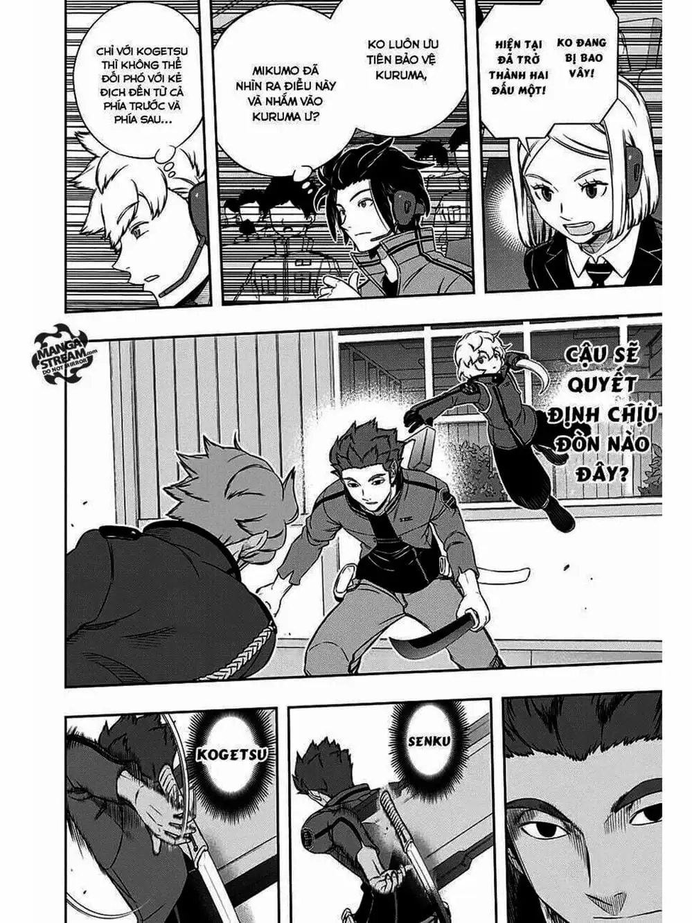 Truyện Tranh Kỷ Nguyên Trigger - World Trigger trang 7