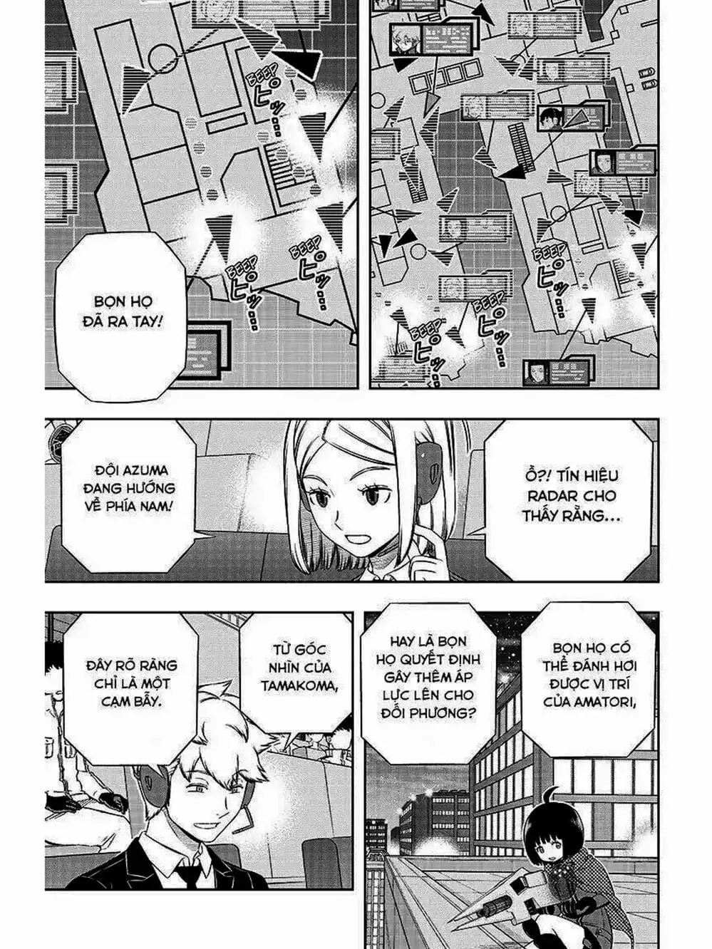 Truyện Tranh Kỷ Nguyên Trigger - World Trigger trang 7