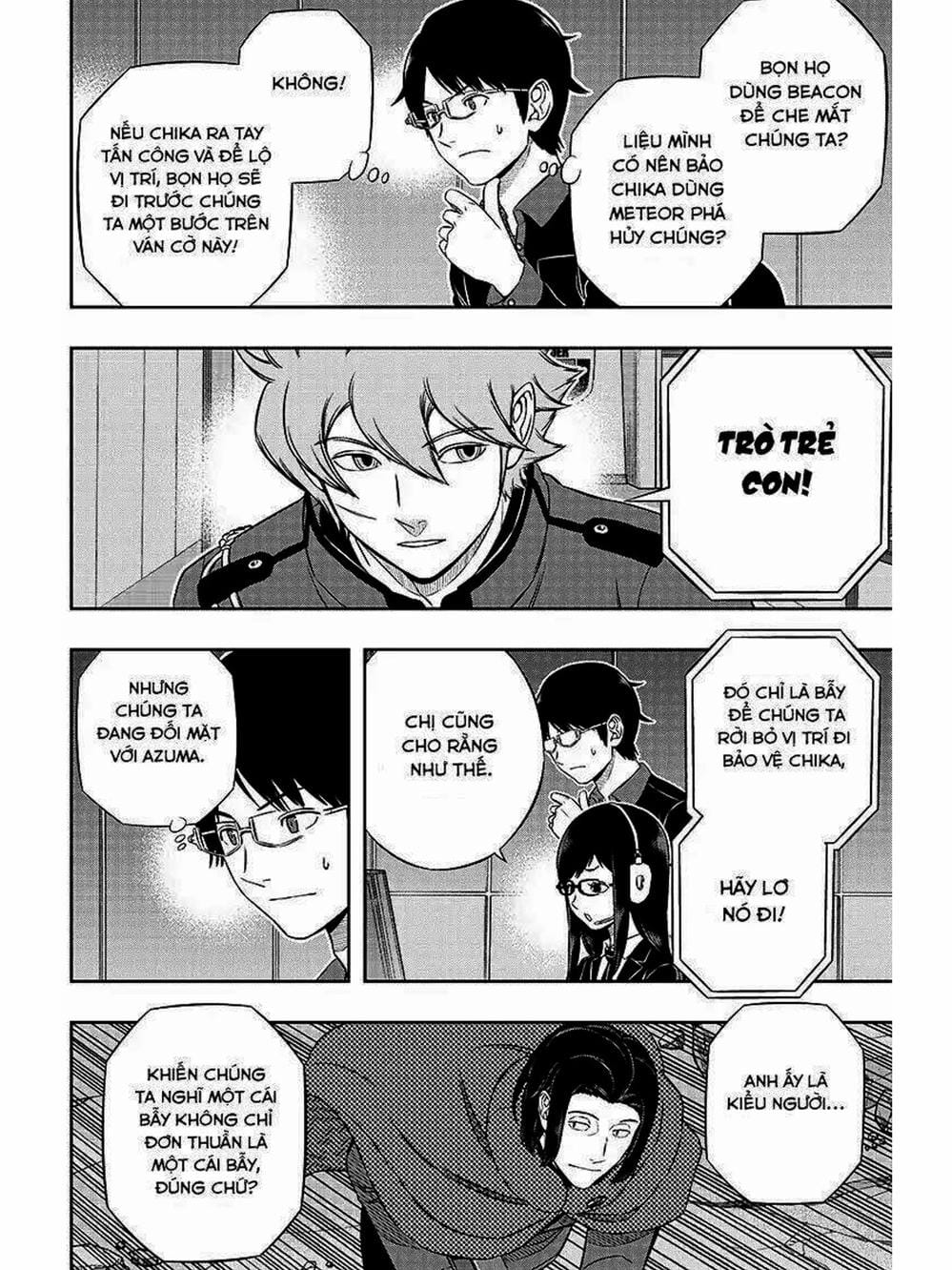 Truyện Tranh Kỷ Nguyên Trigger - World Trigger trang 7