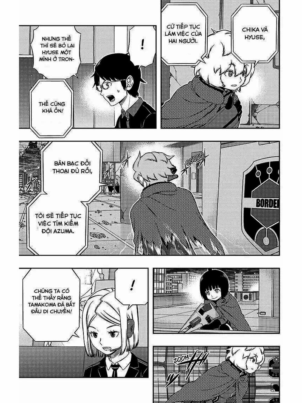Truyện Tranh Kỷ Nguyên Trigger - World Trigger trang 7