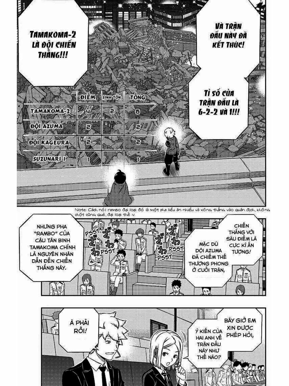 Truyện Tranh Kỷ Nguyên Trigger - World Trigger trang 7