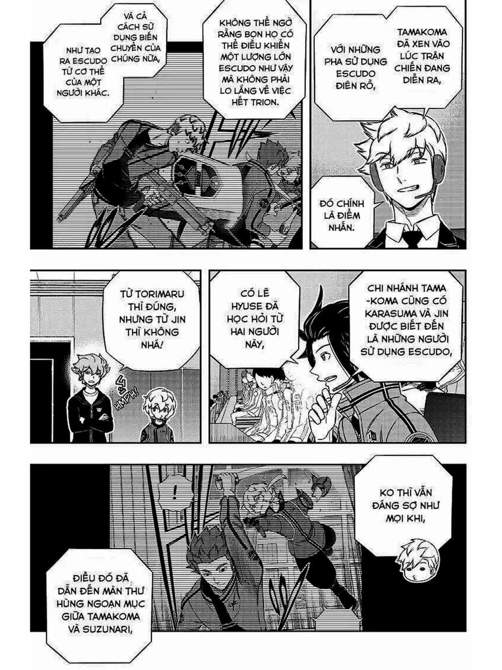 Truyện Tranh Kỷ Nguyên Trigger - World Trigger trang 7