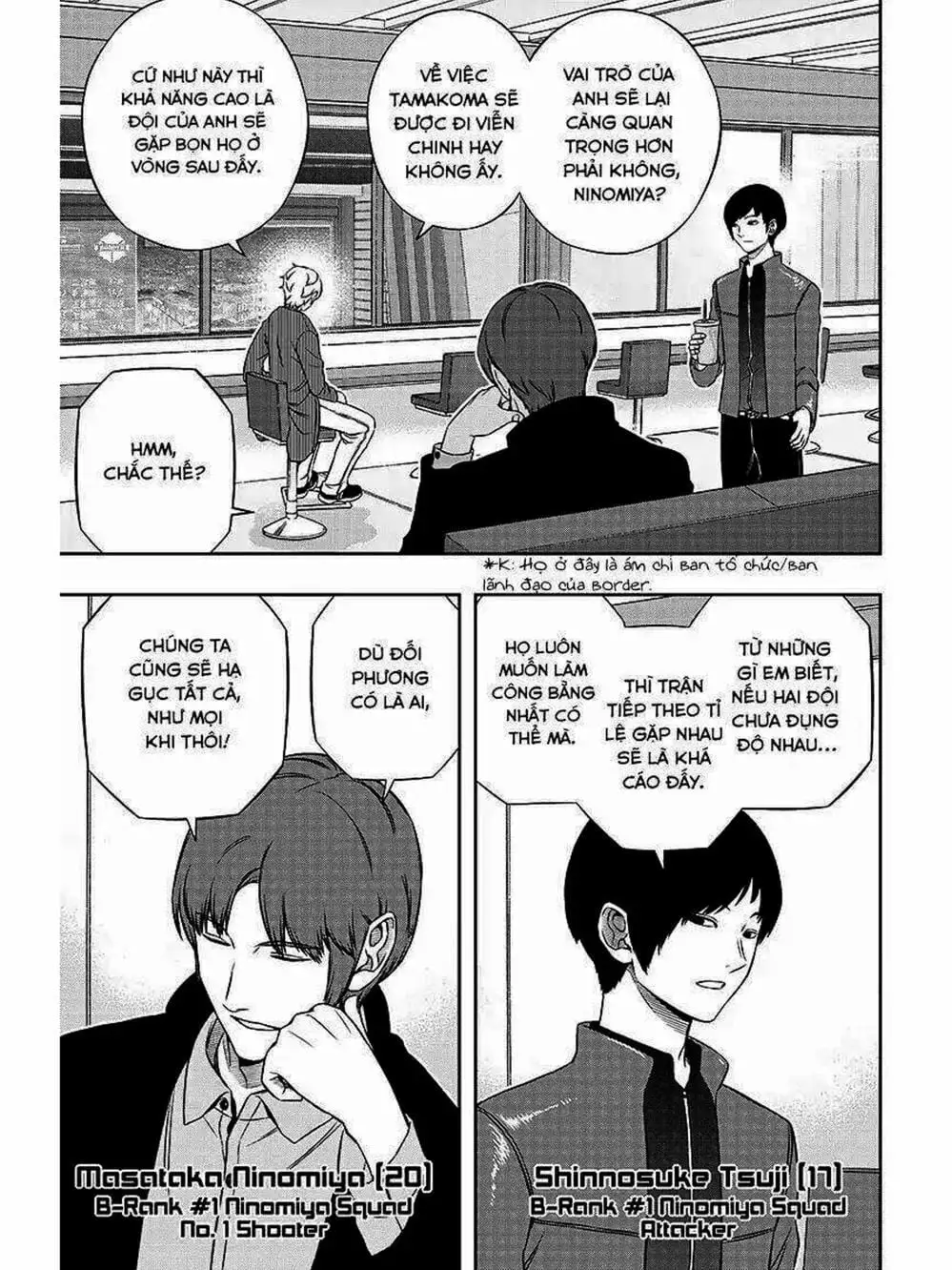 Truyện Tranh Kỷ Nguyên Trigger - World Trigger trang 7