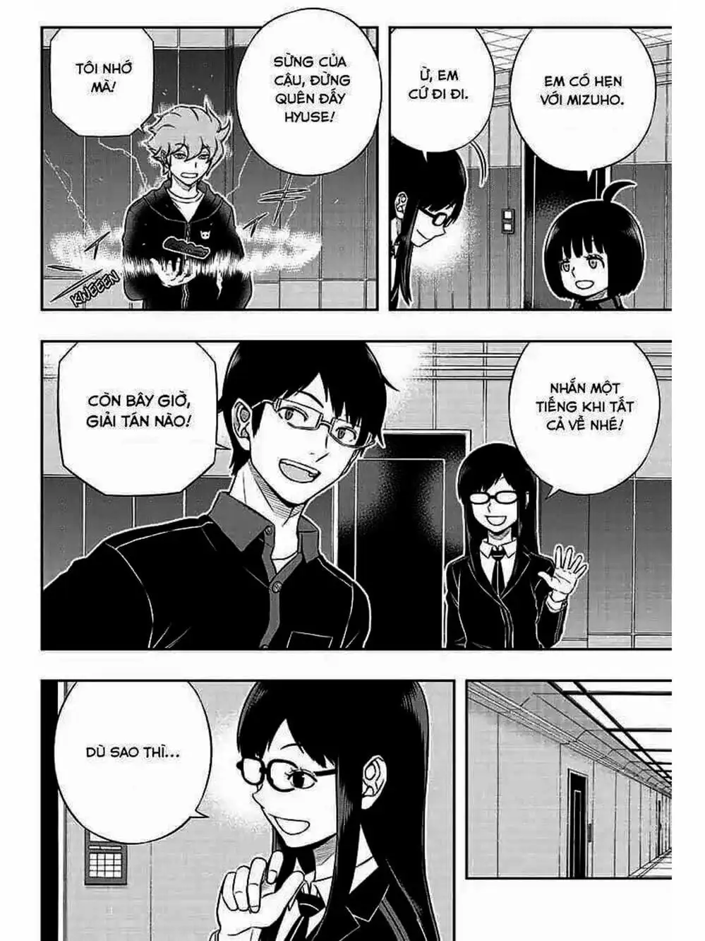 Truyện Tranh Kỷ Nguyên Trigger - World Trigger trang 7