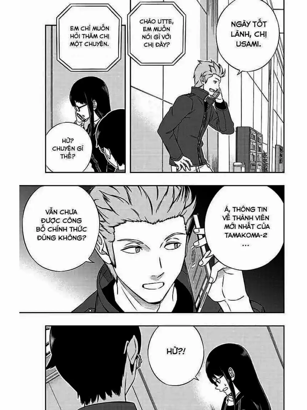 Truyện Tranh Kỷ Nguyên Trigger - World Trigger trang 7