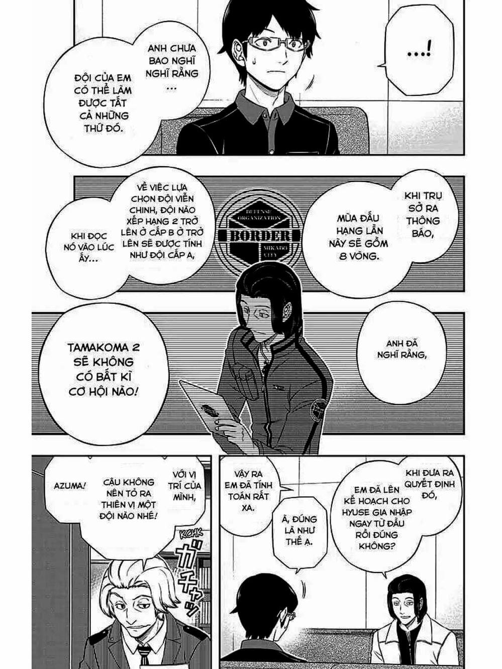 Truyện Tranh Kỷ Nguyên Trigger - World Trigger trang 7