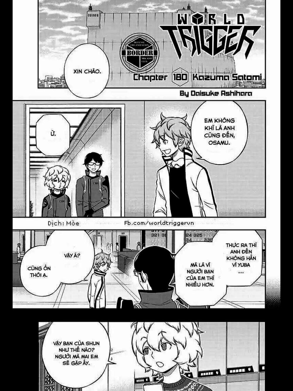 Truyện Tranh Kỷ Nguyên Trigger - World Trigger trang 7