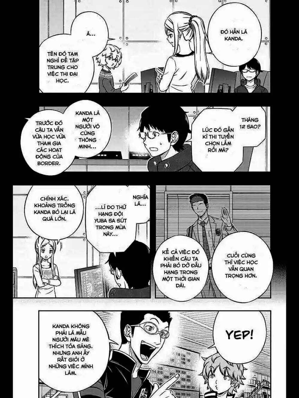 Truyện Tranh Kỷ Nguyên Trigger - World Trigger trang 7