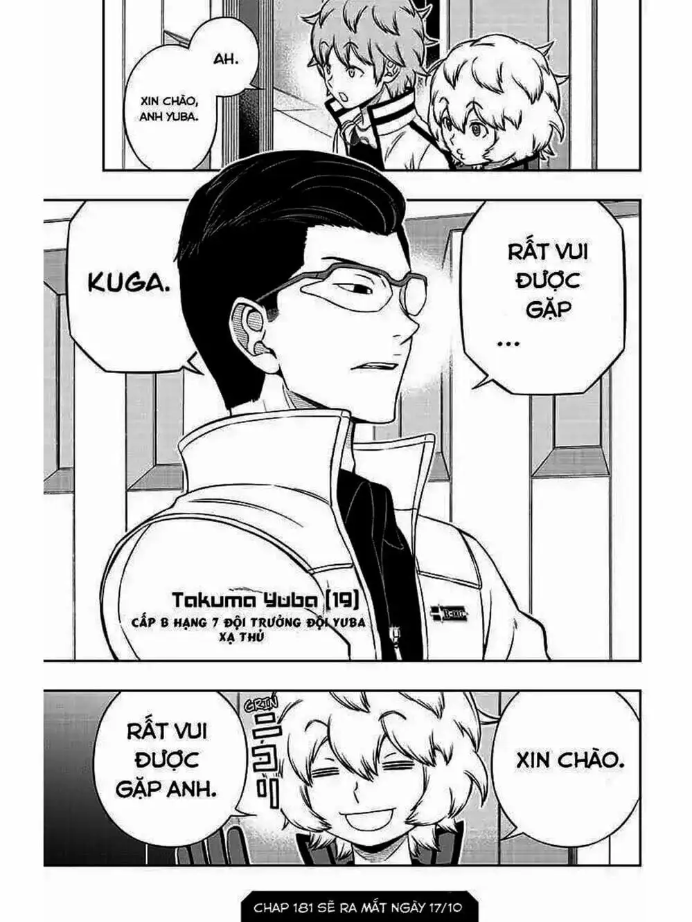 Truyện Tranh Kỷ Nguyên Trigger - World Trigger trang 7