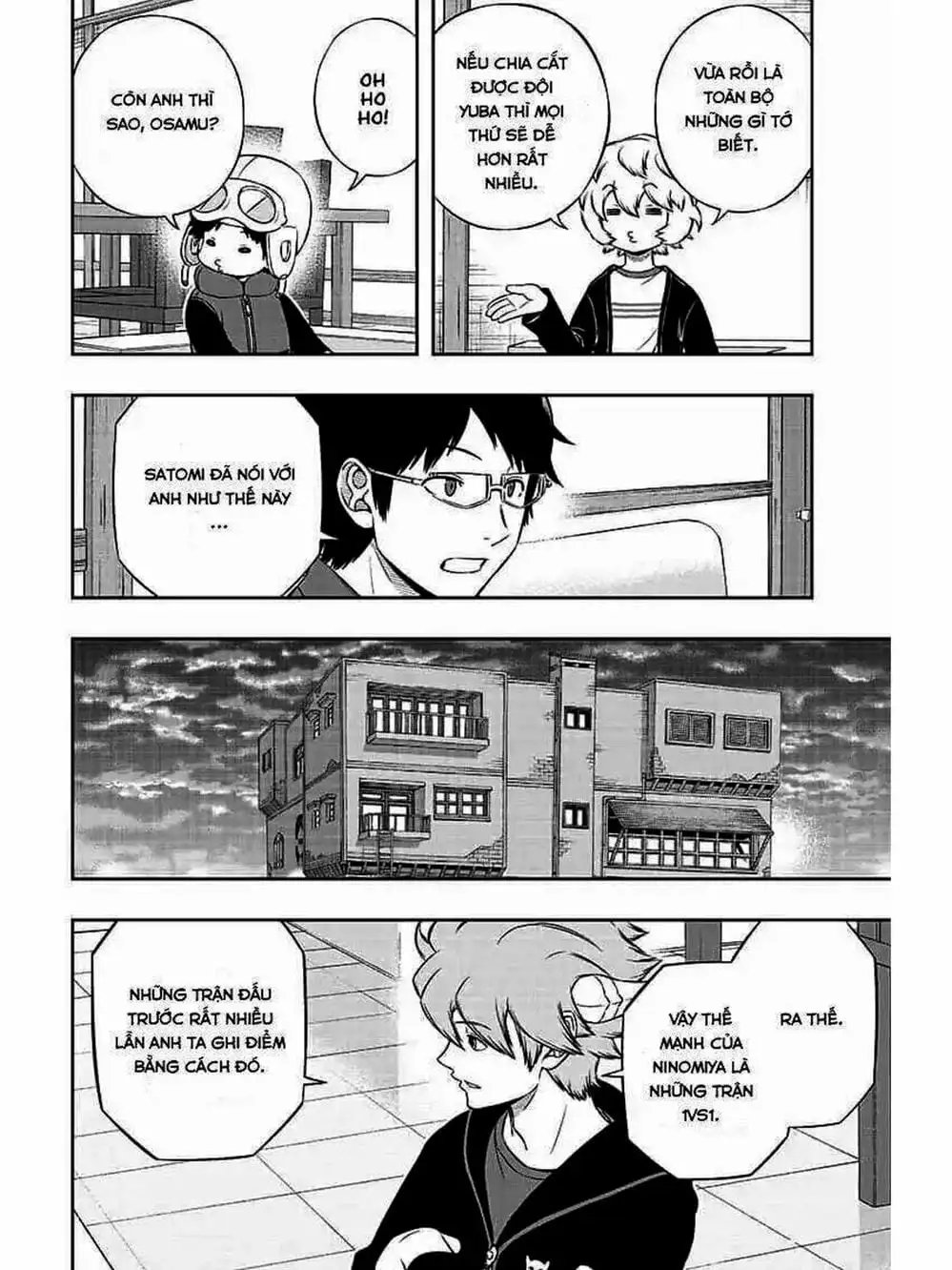 Truyện Tranh Kỷ Nguyên Trigger - World Trigger trang 7