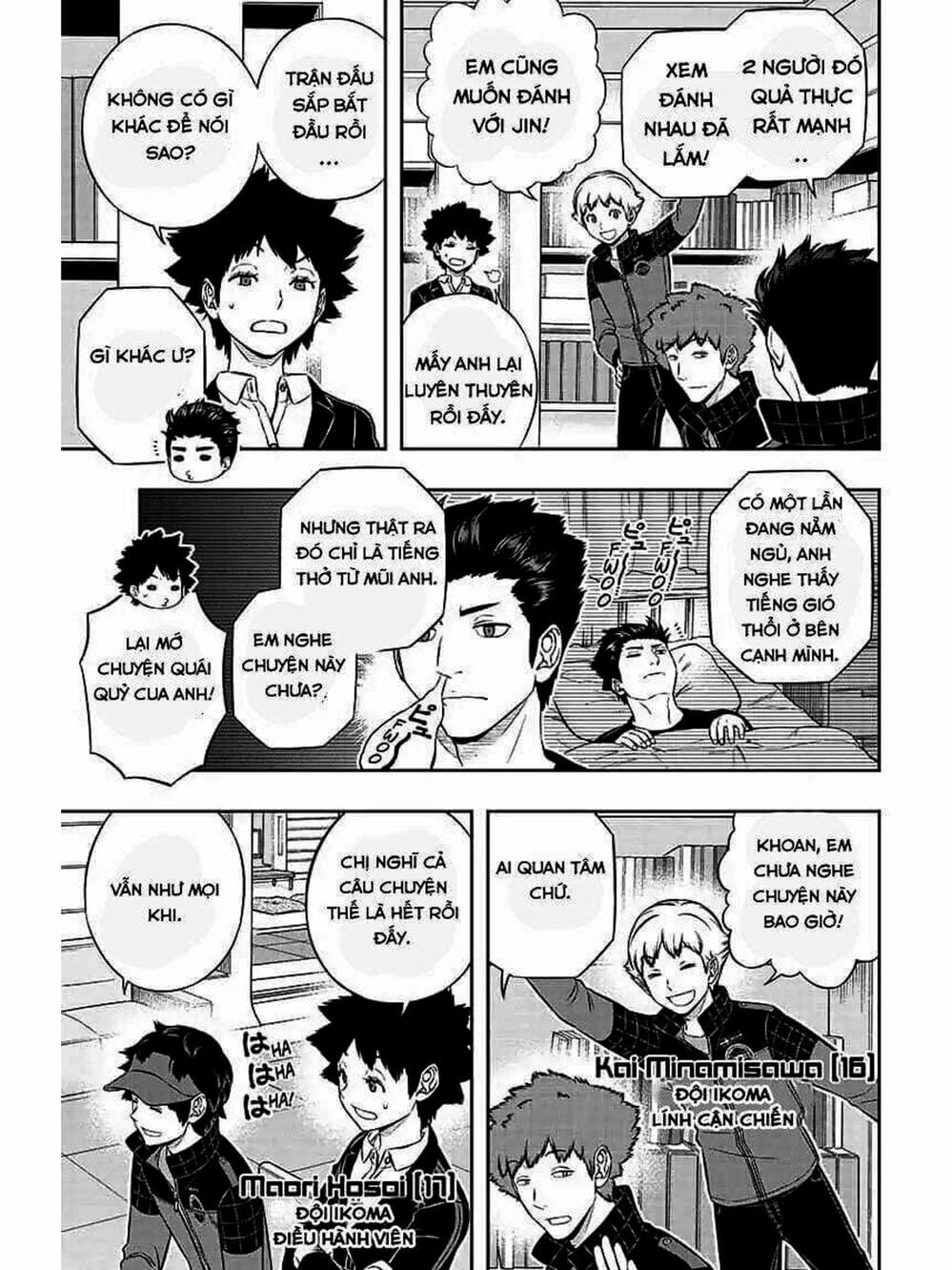 Truyện Tranh Kỷ Nguyên Trigger - World Trigger trang 7