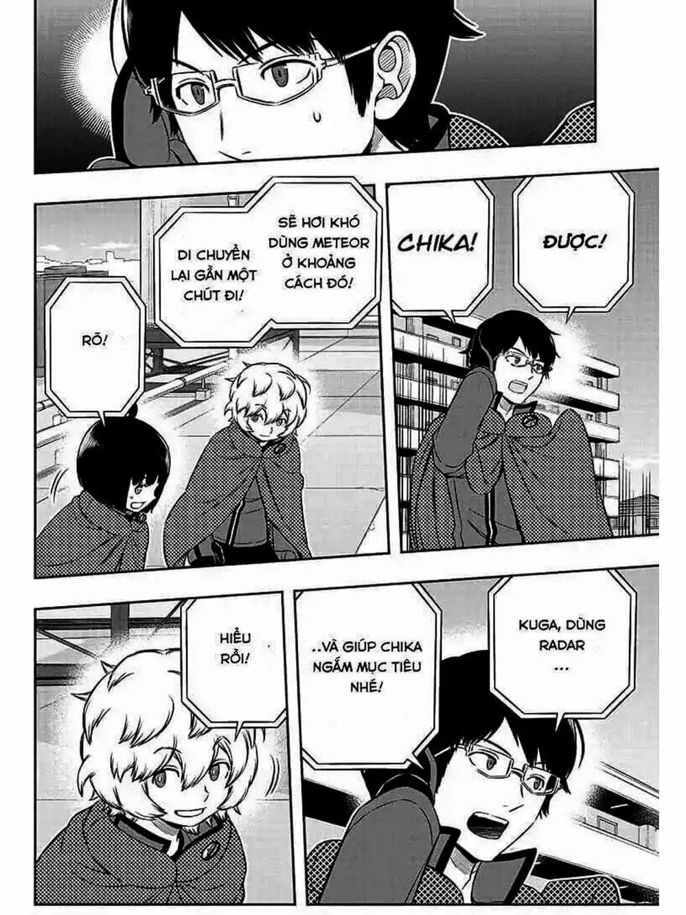 Truyện Tranh Kỷ Nguyên Trigger - World Trigger trang 7