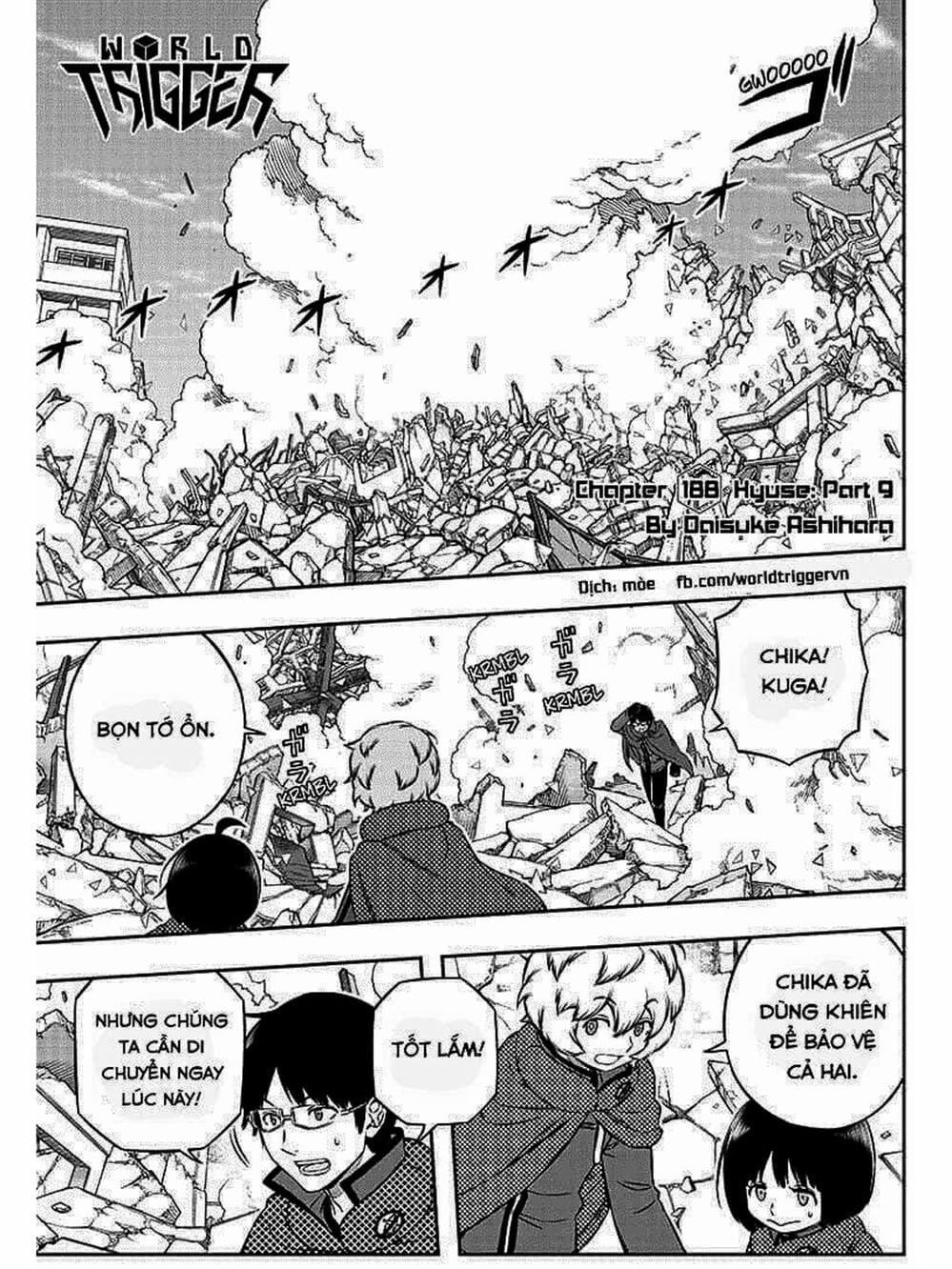 Truyện Tranh Kỷ Nguyên Trigger - World Trigger trang 7