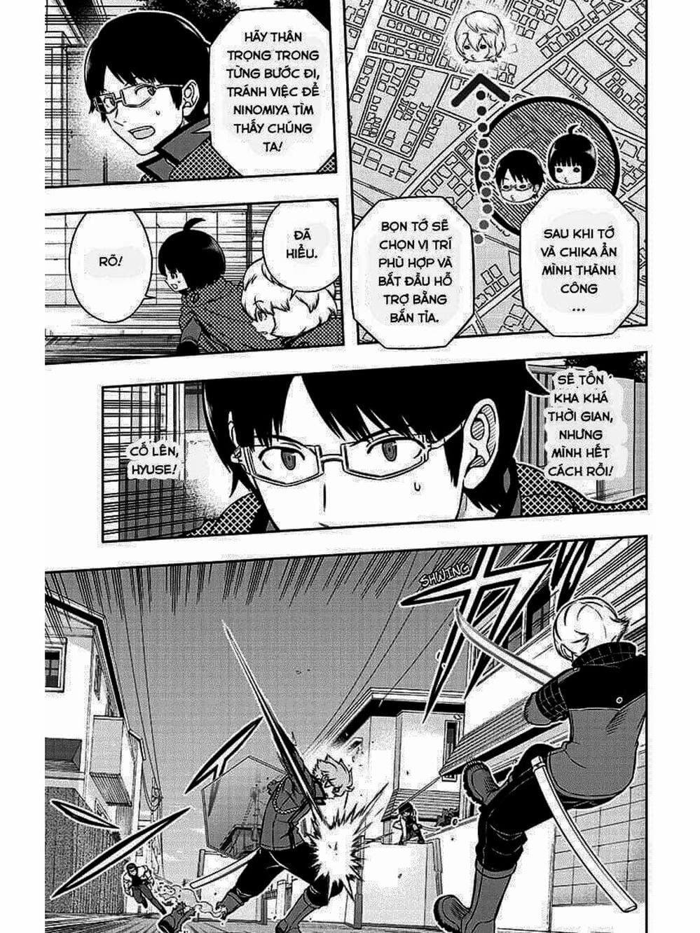 Truyện Tranh Kỷ Nguyên Trigger - World Trigger trang 7