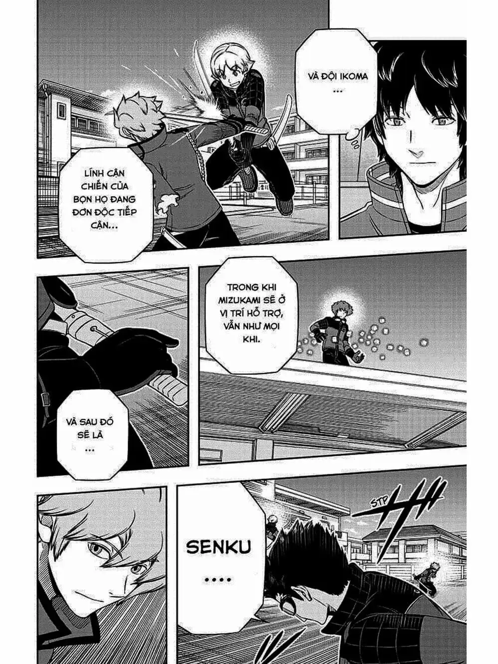 Truyện Tranh Kỷ Nguyên Trigger - World Trigger trang 7