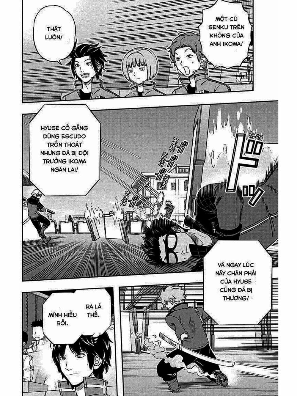 Truyện Tranh Kỷ Nguyên Trigger - World Trigger trang 7