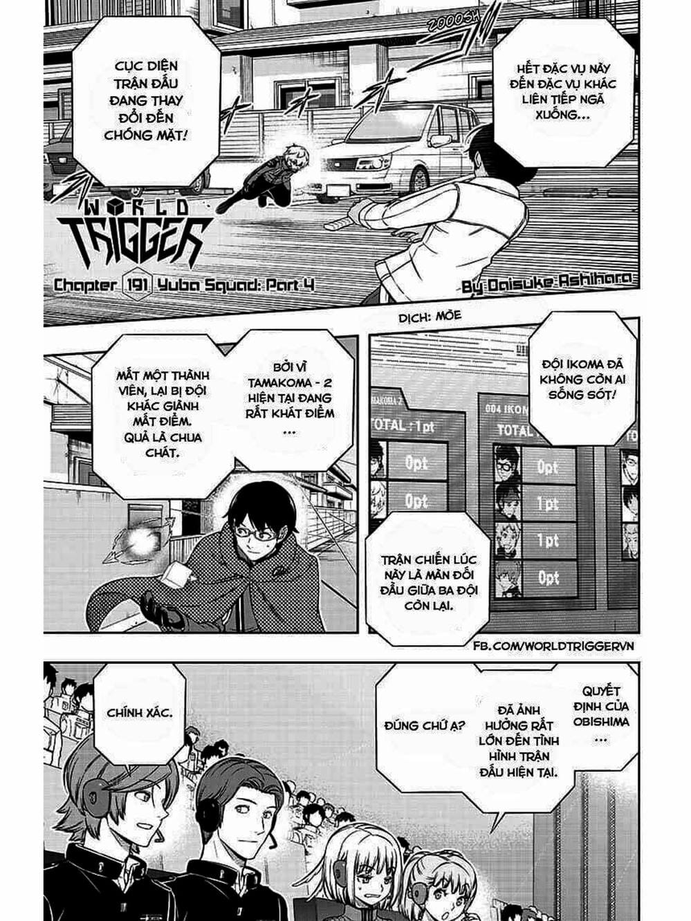 Truyện Tranh Kỷ Nguyên Trigger - World Trigger trang 7