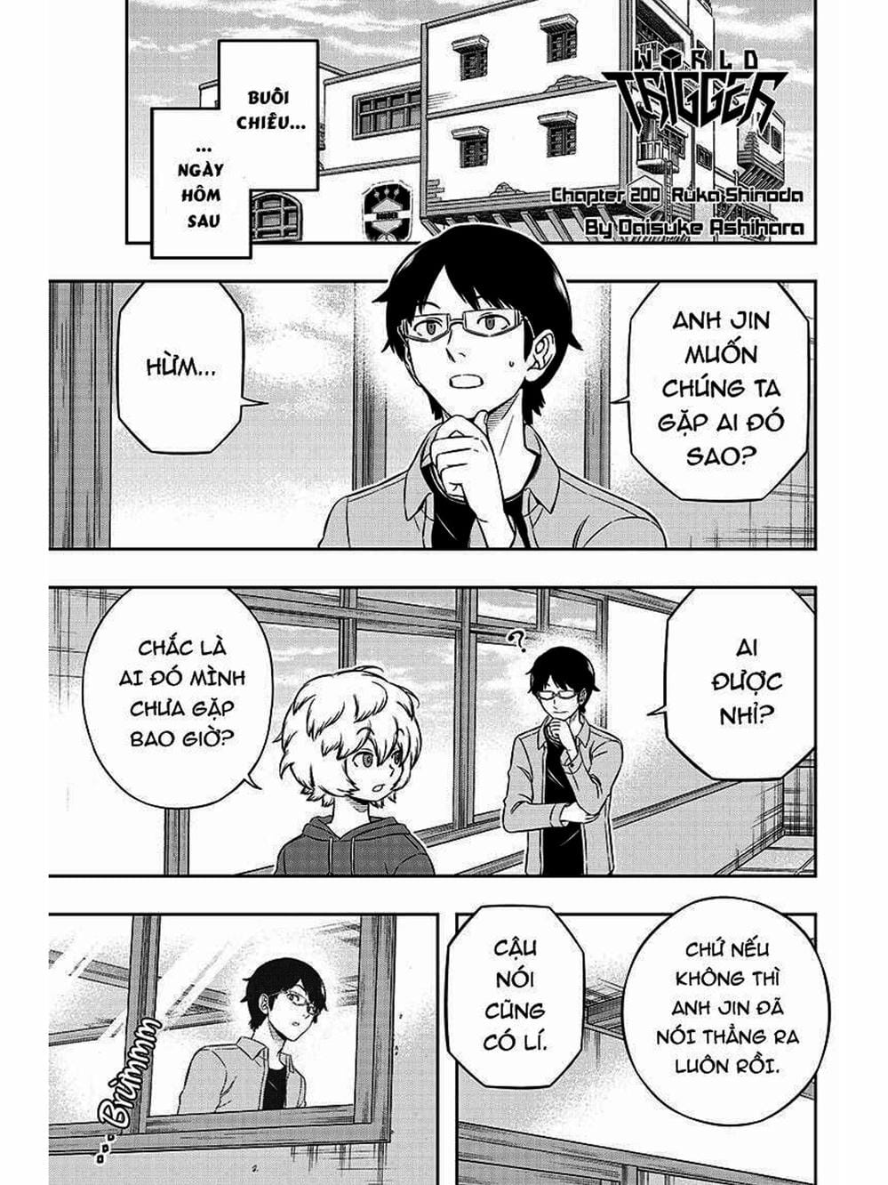 Truyện Tranh Kỷ Nguyên Trigger - World Trigger trang 7