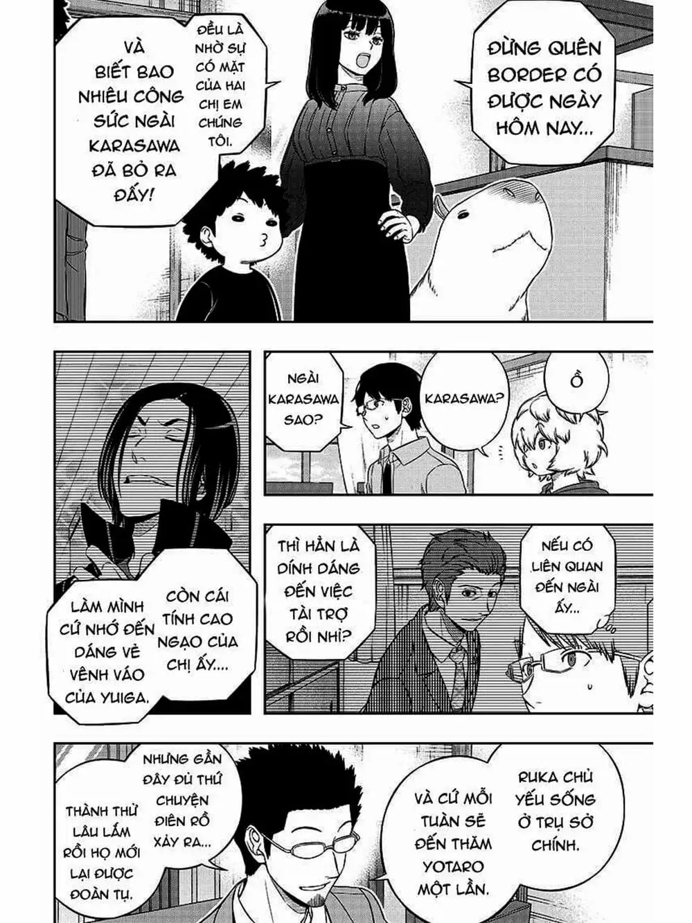 Truyện Tranh Kỷ Nguyên Trigger - World Trigger trang 7