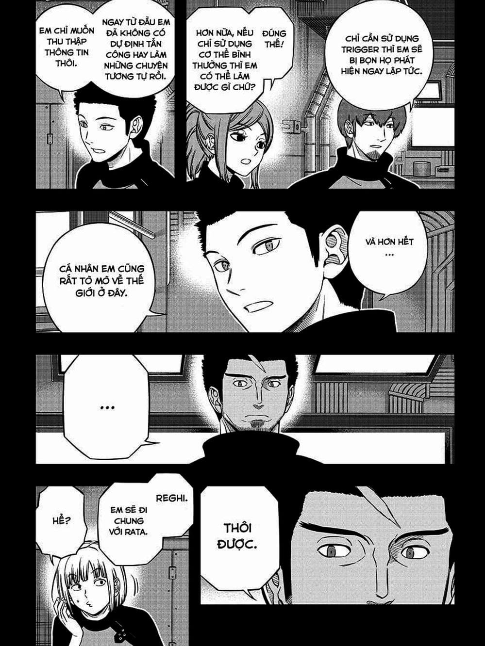 Truyện Tranh Kỷ Nguyên Trigger - World Trigger trang 7