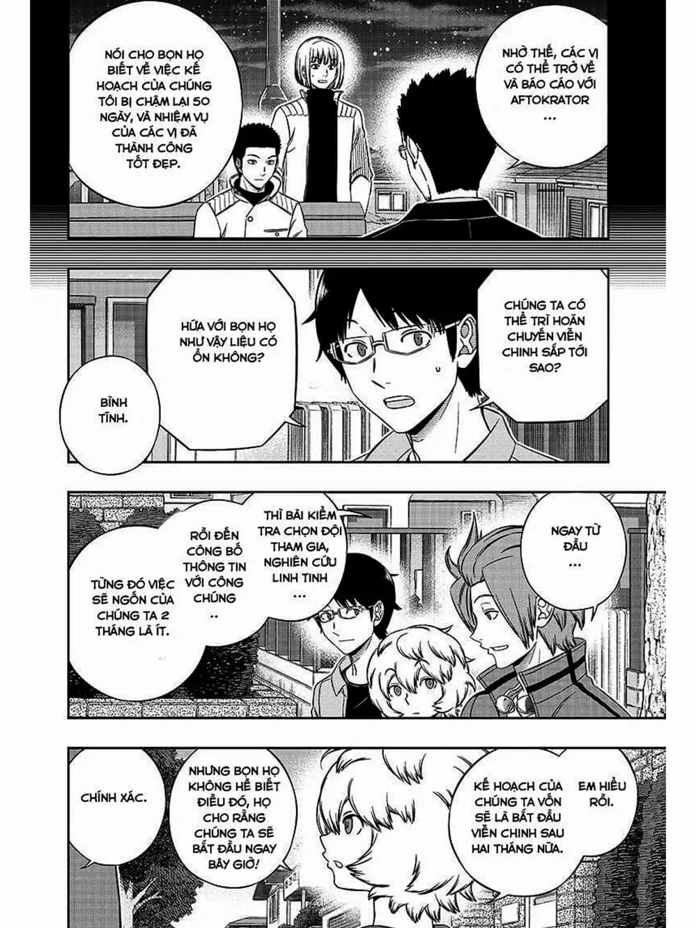 Truyện Tranh Kỷ Nguyên Trigger - World Trigger trang 7