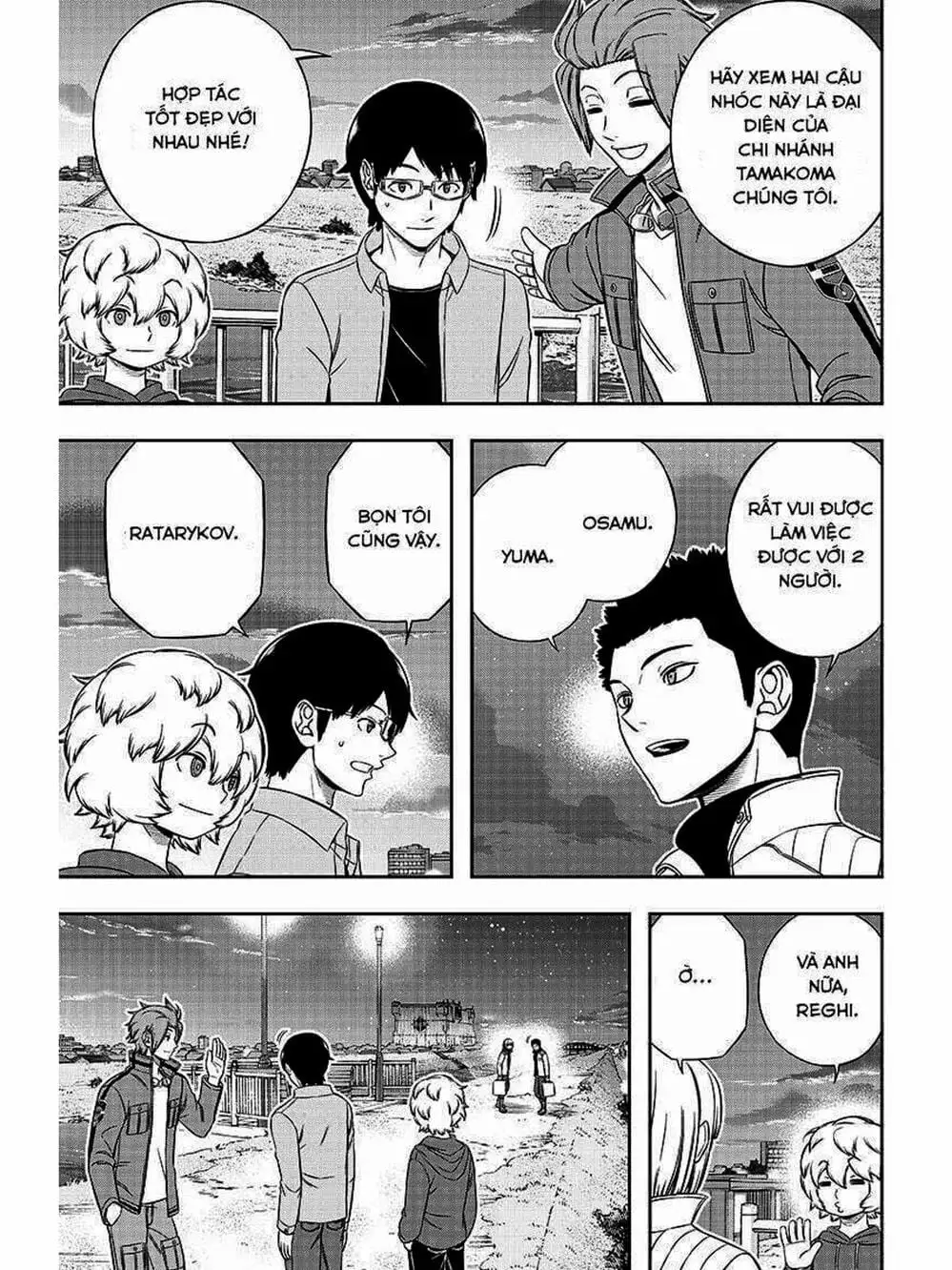 Truyện Tranh Kỷ Nguyên Trigger - World Trigger trang 7