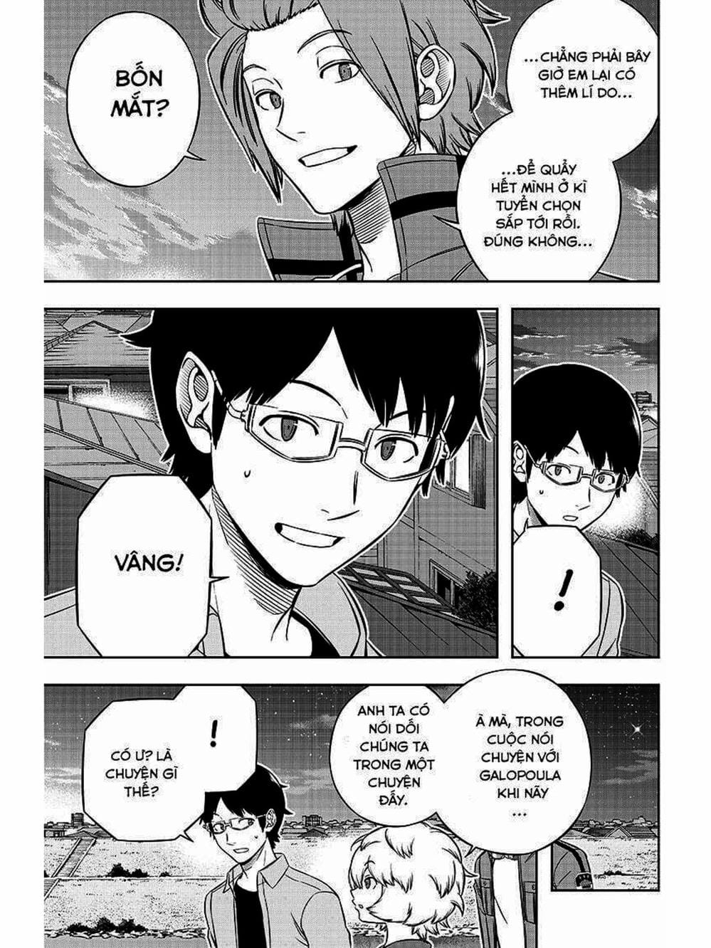 Truyện Tranh Kỷ Nguyên Trigger - World Trigger trang 7