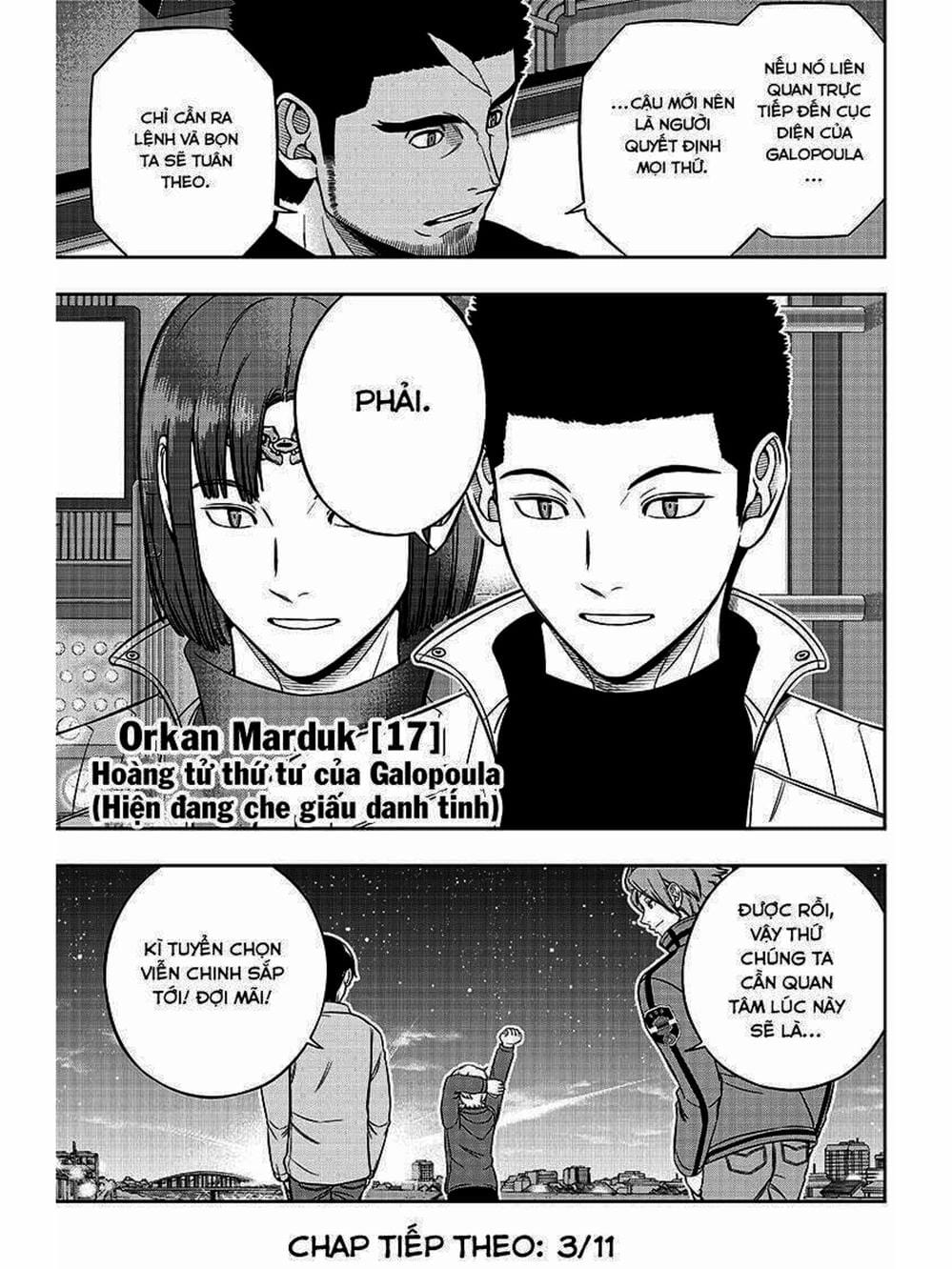 Truyện Tranh Kỷ Nguyên Trigger - World Trigger trang 7