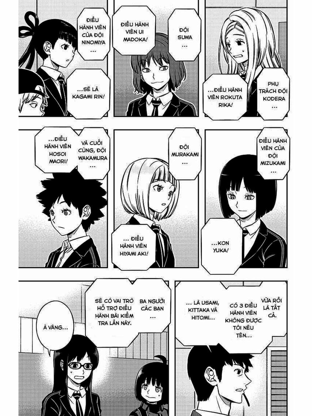 Truyện Tranh Kỷ Nguyên Trigger - World Trigger trang 7