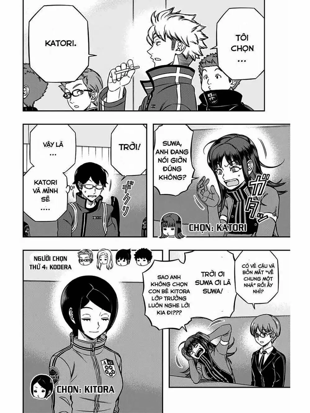 Truyện Tranh Kỷ Nguyên Trigger - World Trigger trang 7