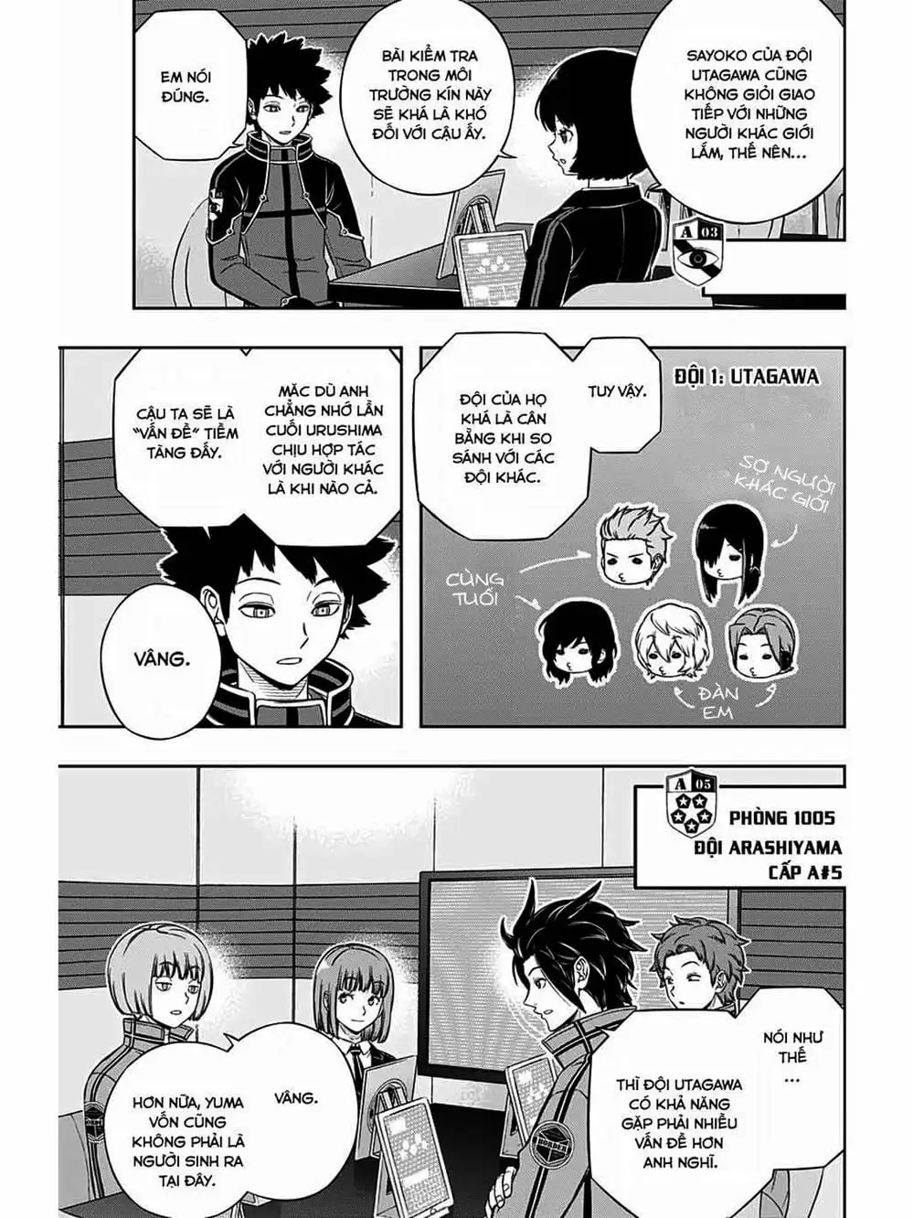 Truyện Tranh Kỷ Nguyên Trigger - World Trigger trang 7