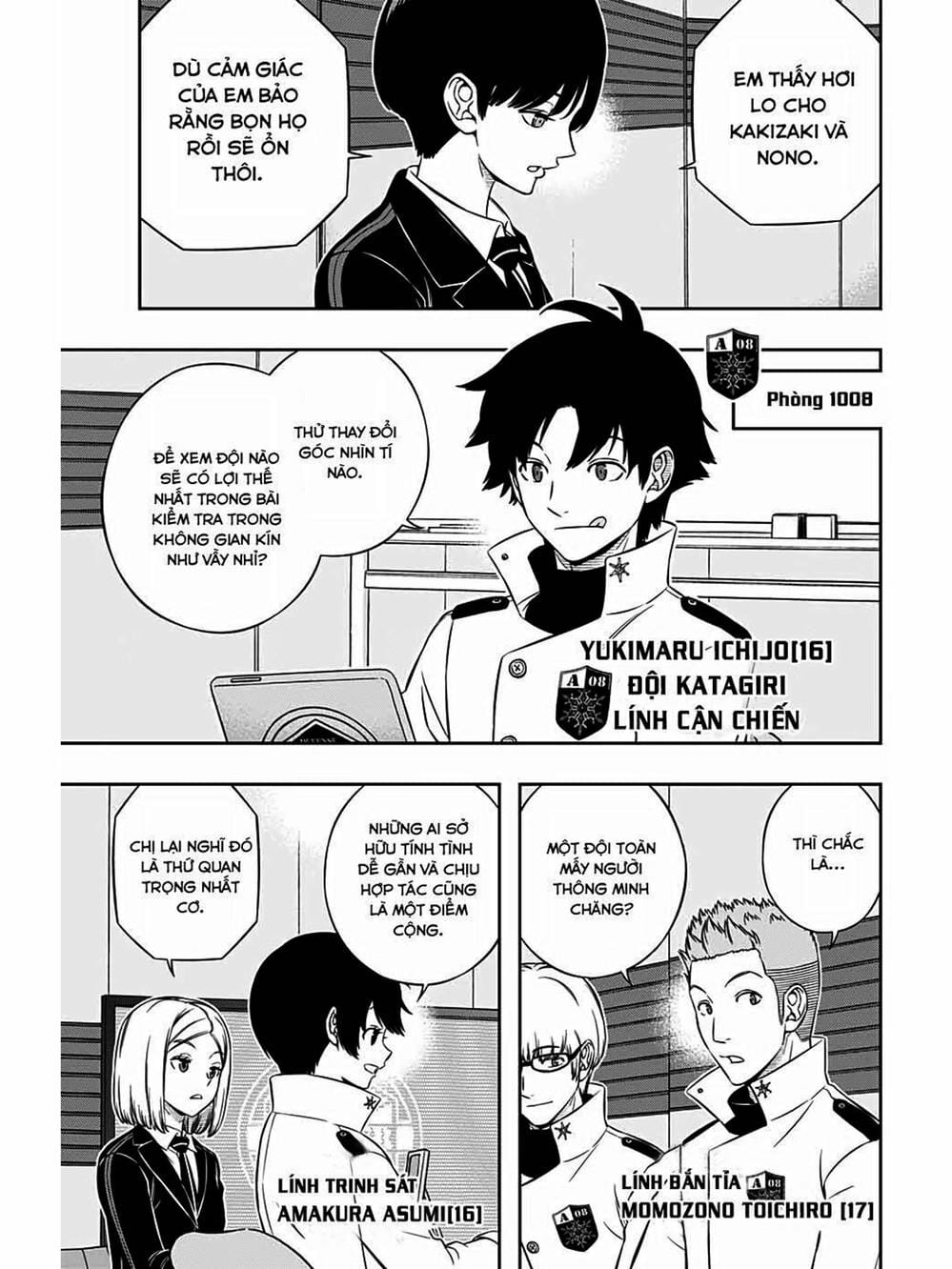 Truyện Tranh Kỷ Nguyên Trigger - World Trigger trang 7